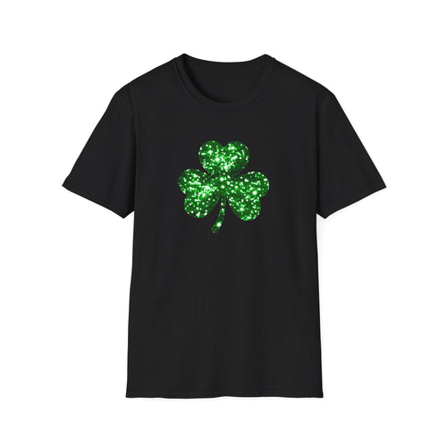 3 leaf clover- Unisex Softstyle T-Shirt