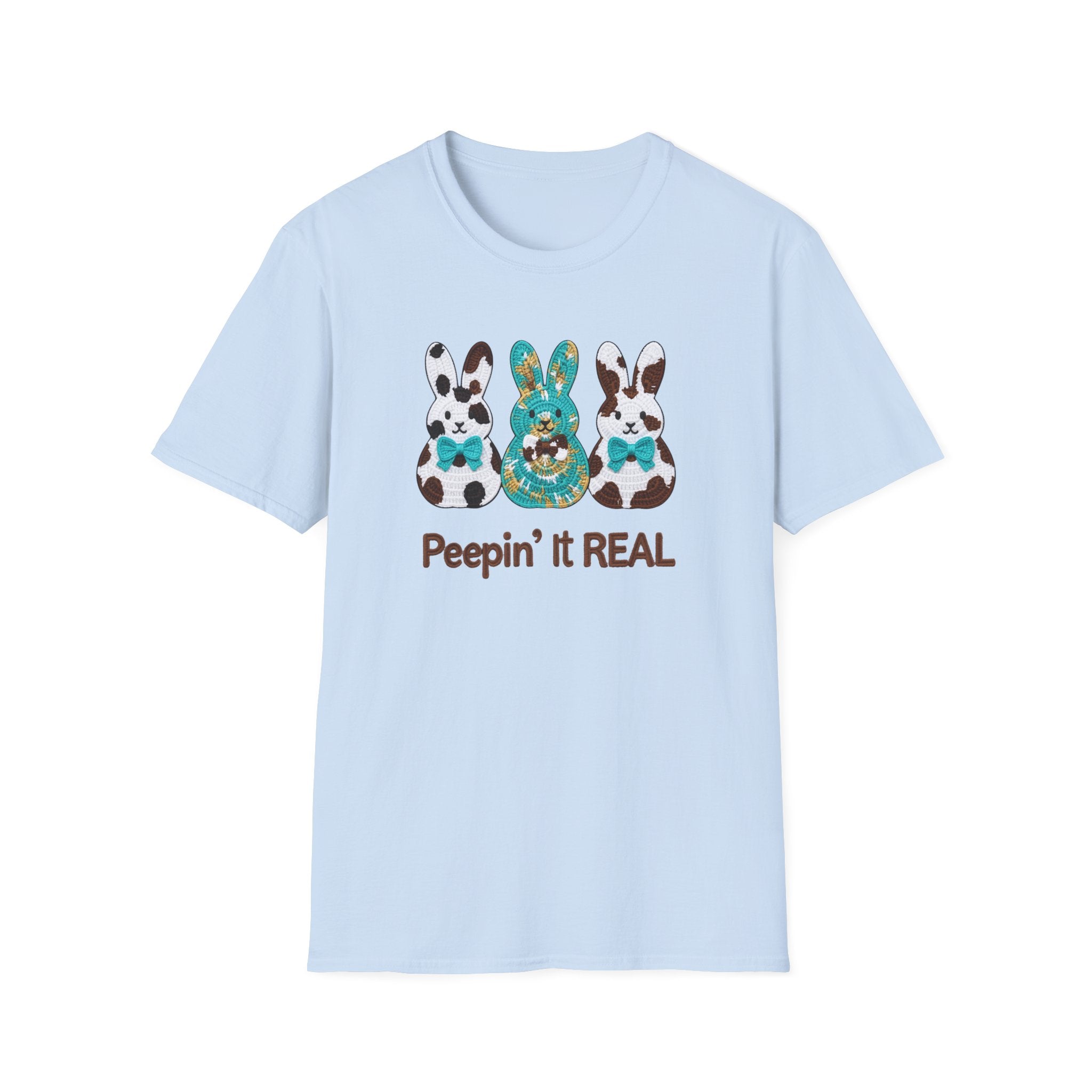 Peepin' It Real- Unisex Softstyle T-Shirt