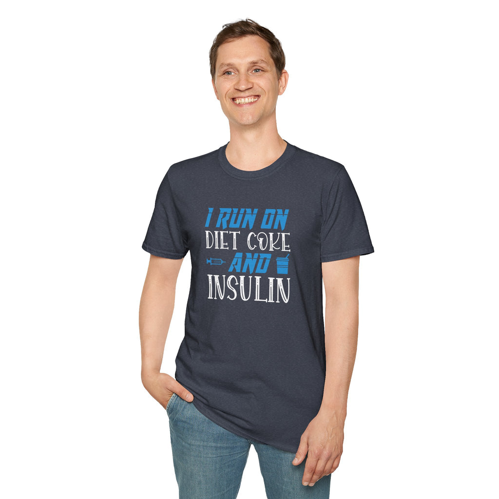 DC & Insulin- Unisex Softstyle T-Shirt