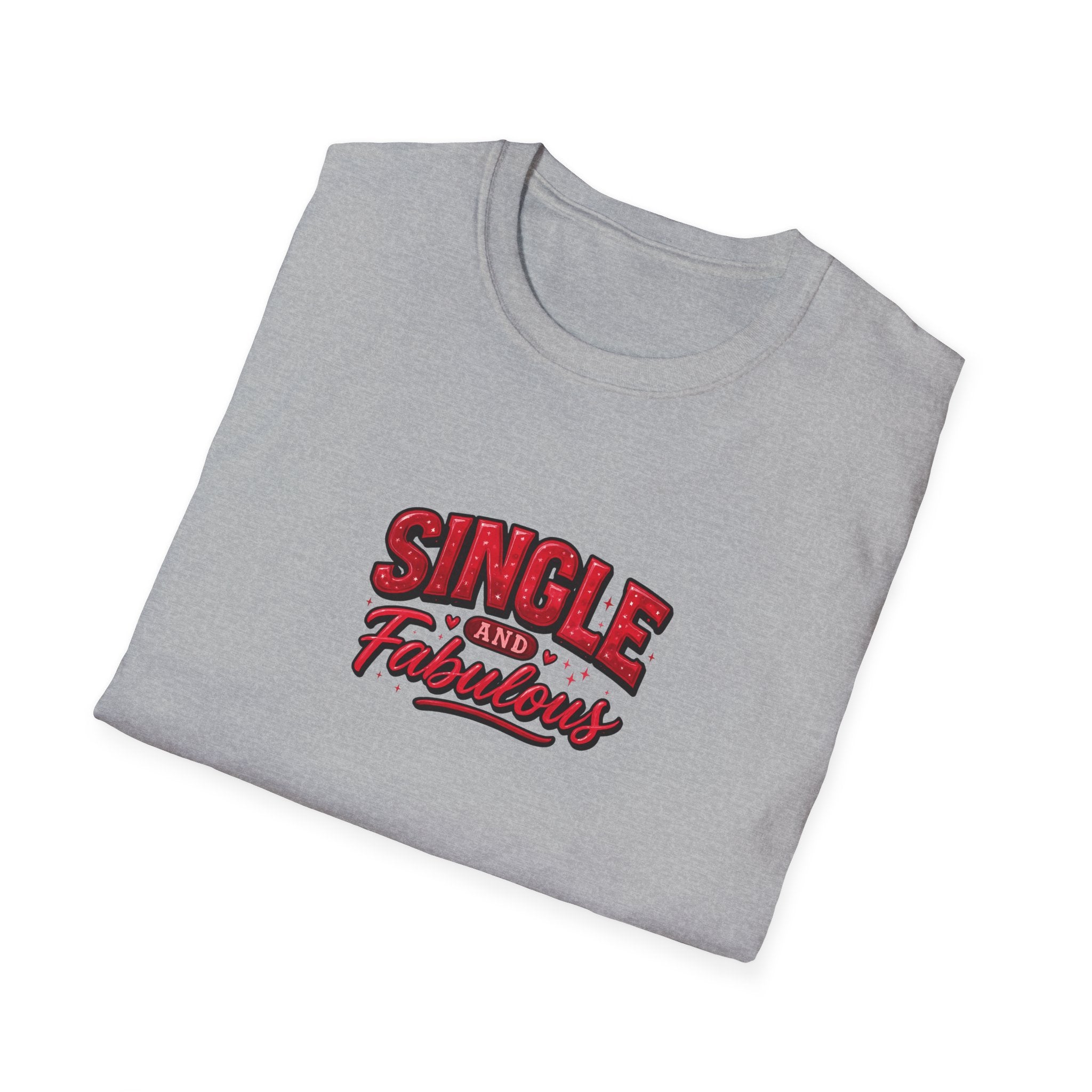 Single & Fabulous- Unisex Softstyle T-Shirt