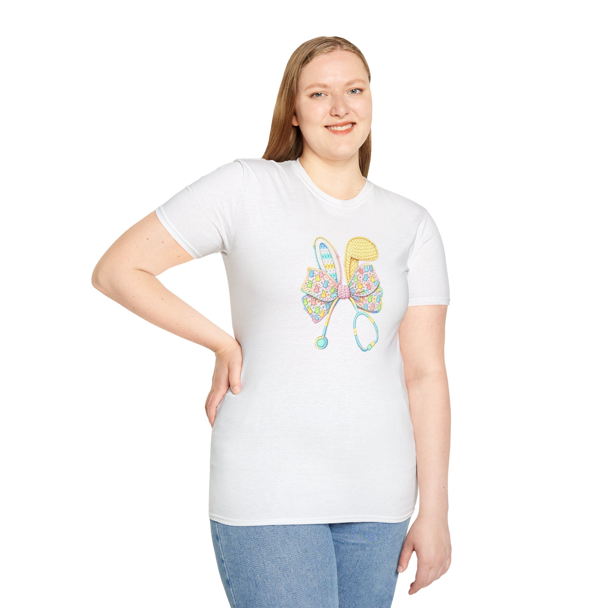 Nurse Bunny- Unisex Softstyle T-Shirt