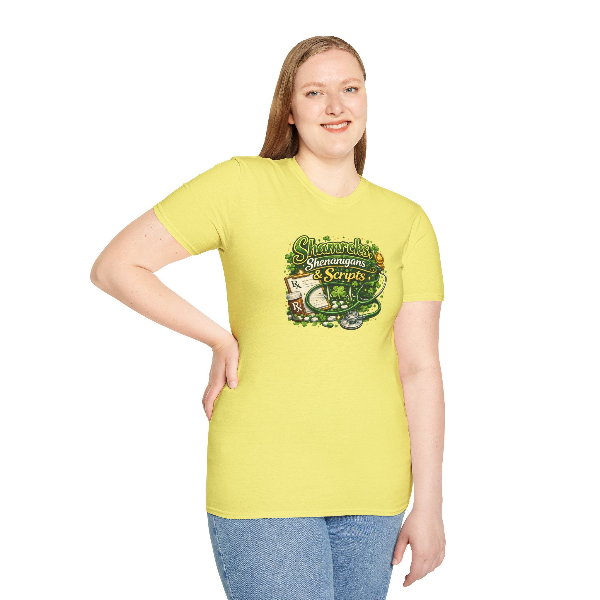 Scripts- Unisex Softstyle T-Shirt