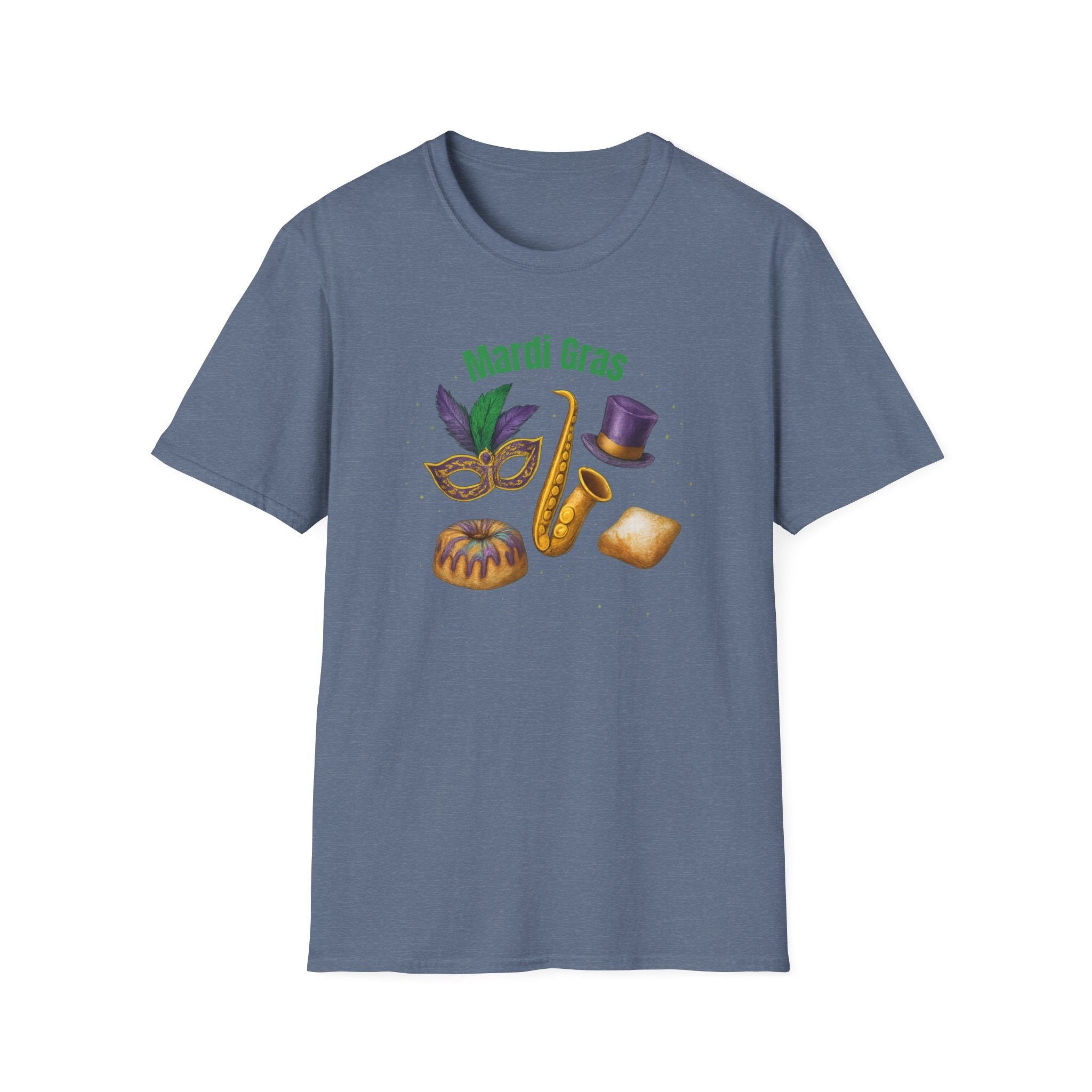 Mardi Gras Finest Items- Unisex Softstyle T-Shirt