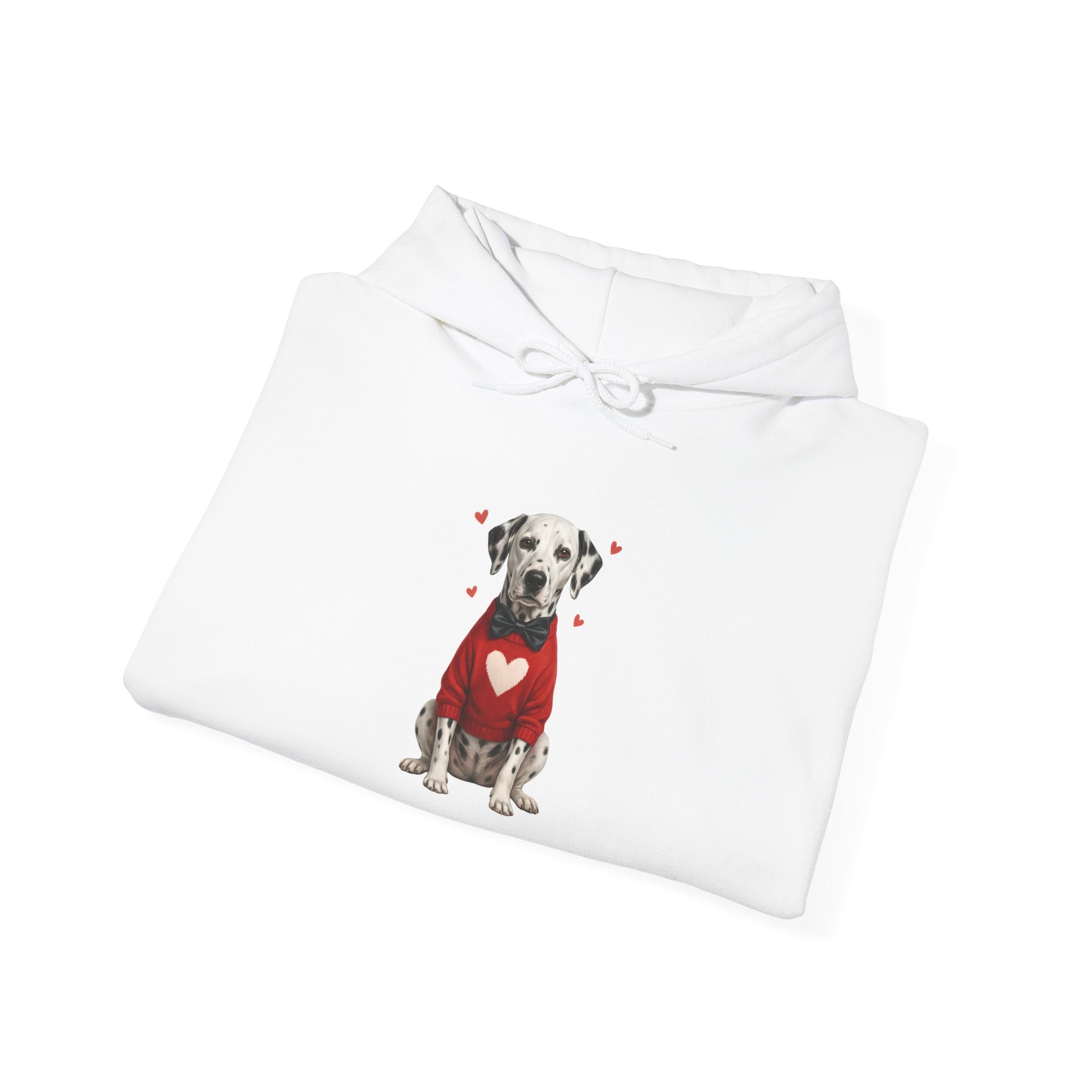 Dalmatian Bowtie- Unisex Heavy Blend™ Hooded Sweatshirt