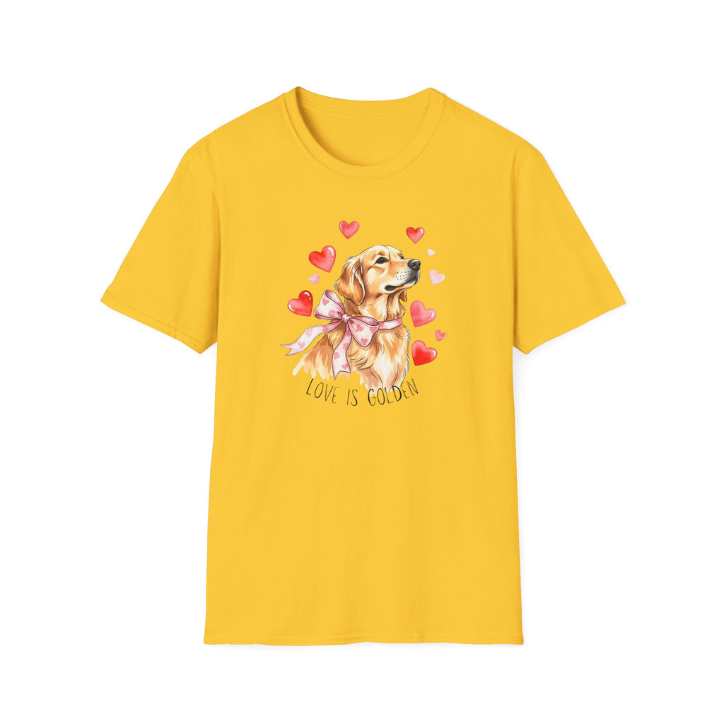 Love Is Golden- Unisex Softstyle T-Shirt