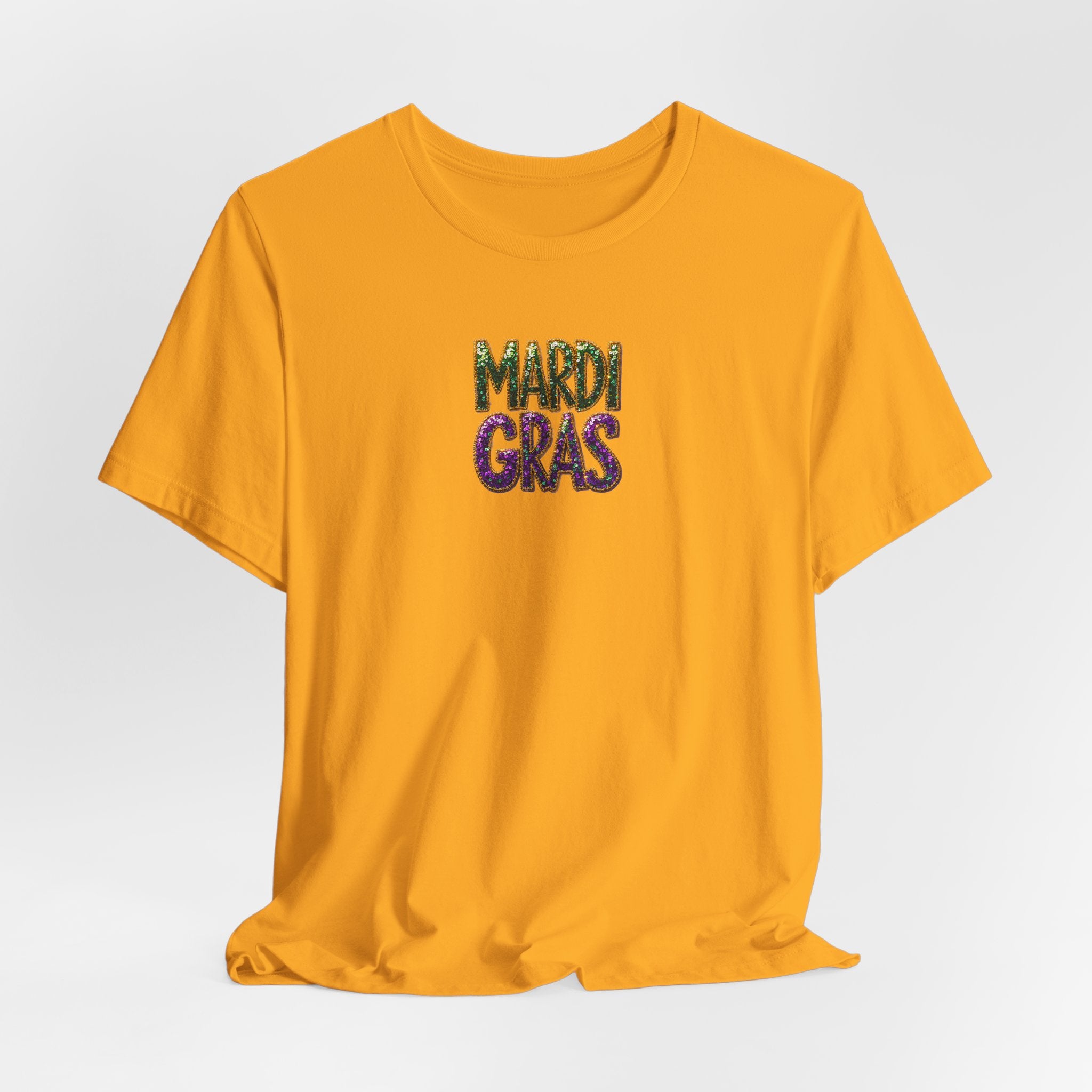 Sparkle Mardi Gras- Unisex Jersey Short Sleeve Tee