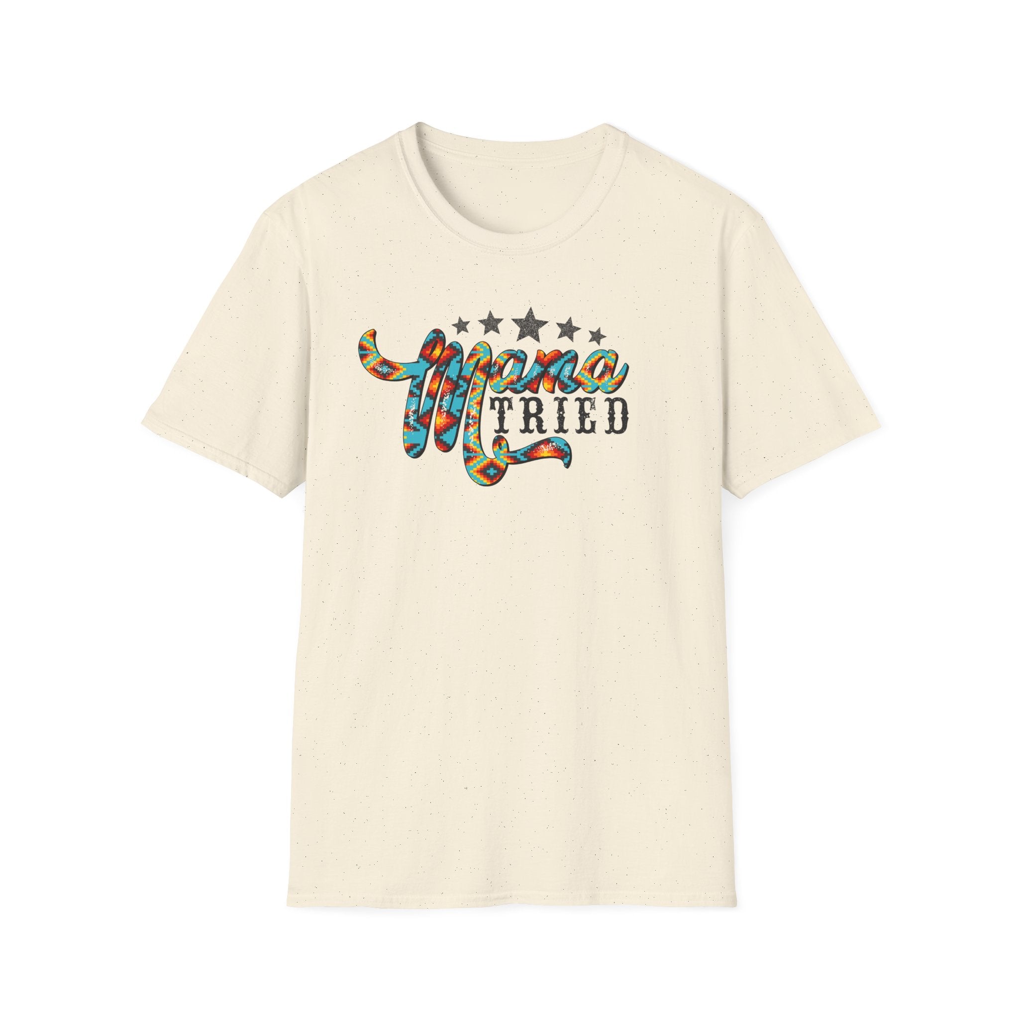 Mama Tried Western- Unisex Softstyle T-Shirt