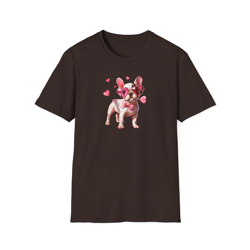 French Bulldog-vUnisex Softstyle T-Shirt