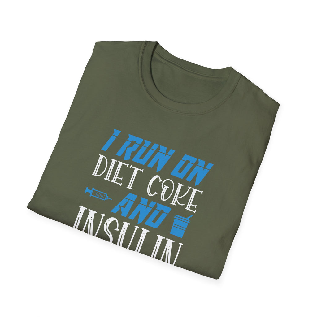 DC & Insulin- Unisex Softstyle T-Shirt