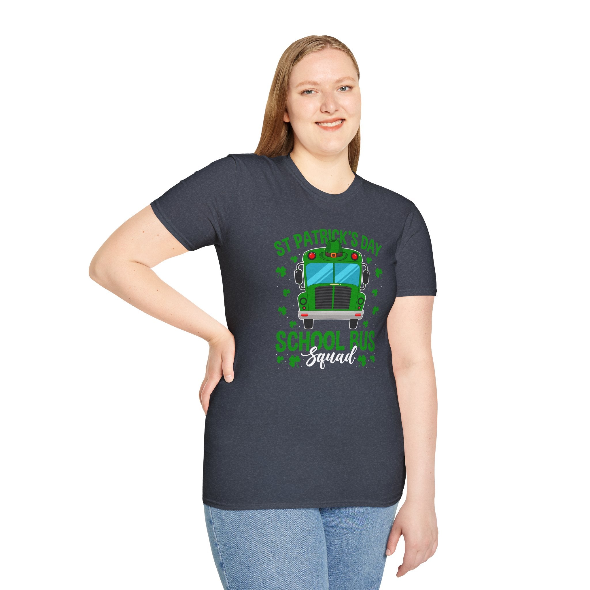Bus Drivers Lucky Day- Unisex Softstyle T-Shirt