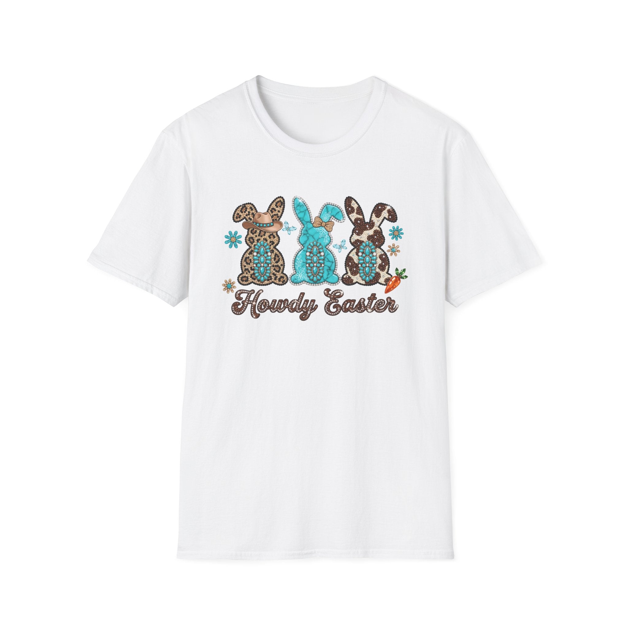 Howdy Easter- Unisex Softstyle T-Shirt