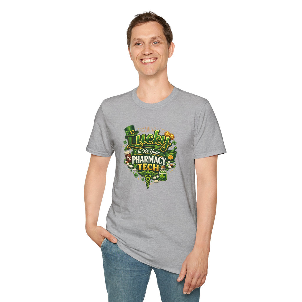 Pharmacy Tech- Unisex Softstyle T-Shirt