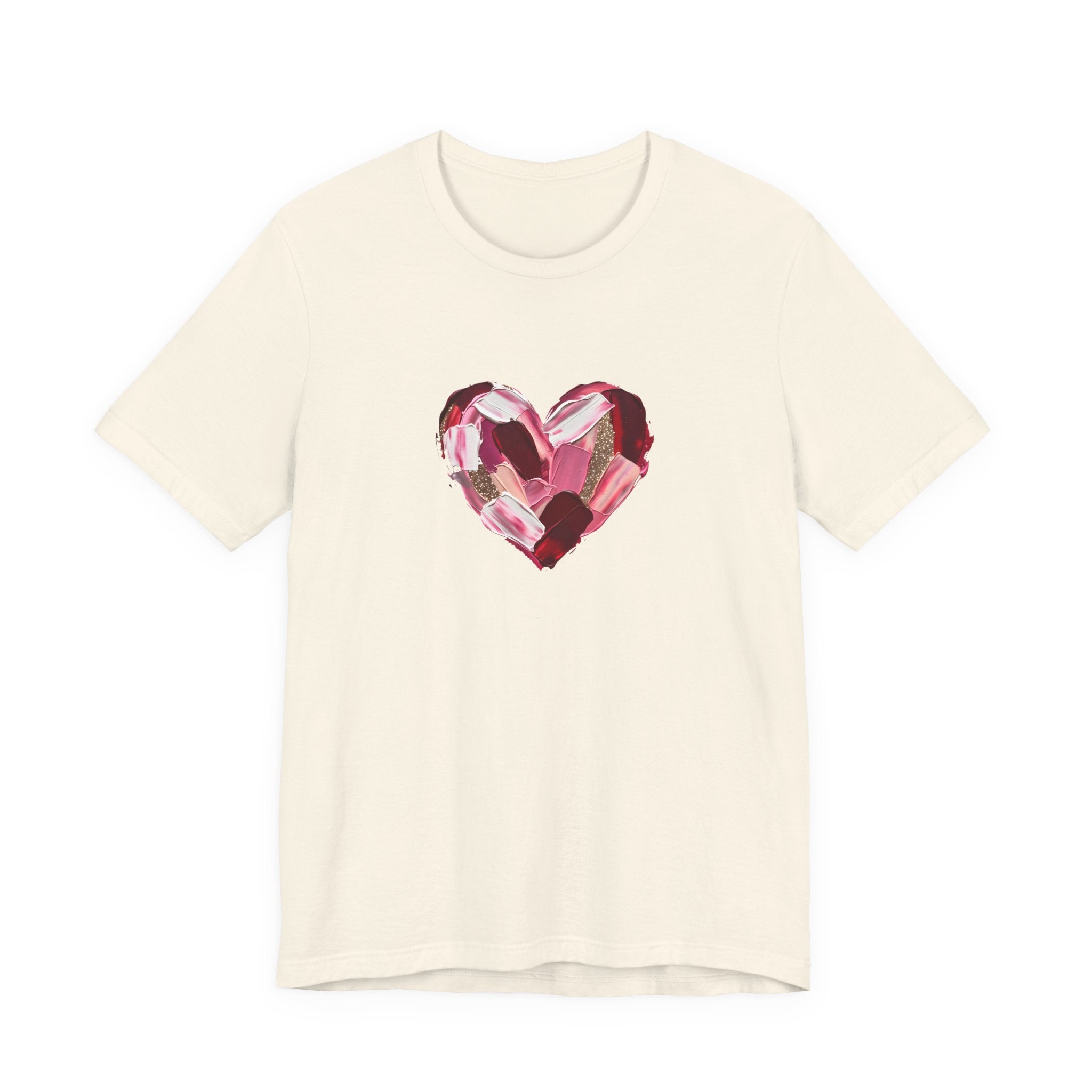 Painted Heart- Unisex Jersey Short Sleeve Tee