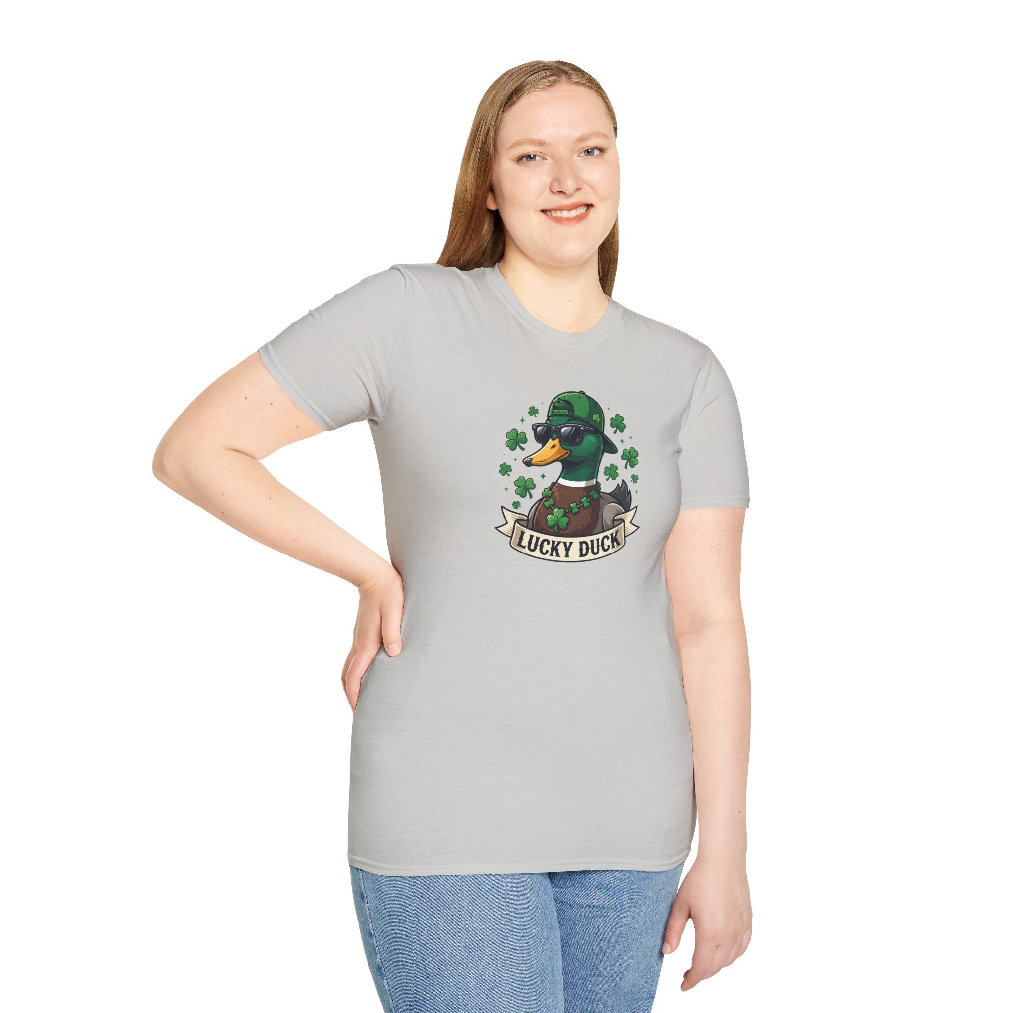 Lucky Duck- Unisex Softstyle T-Shirt