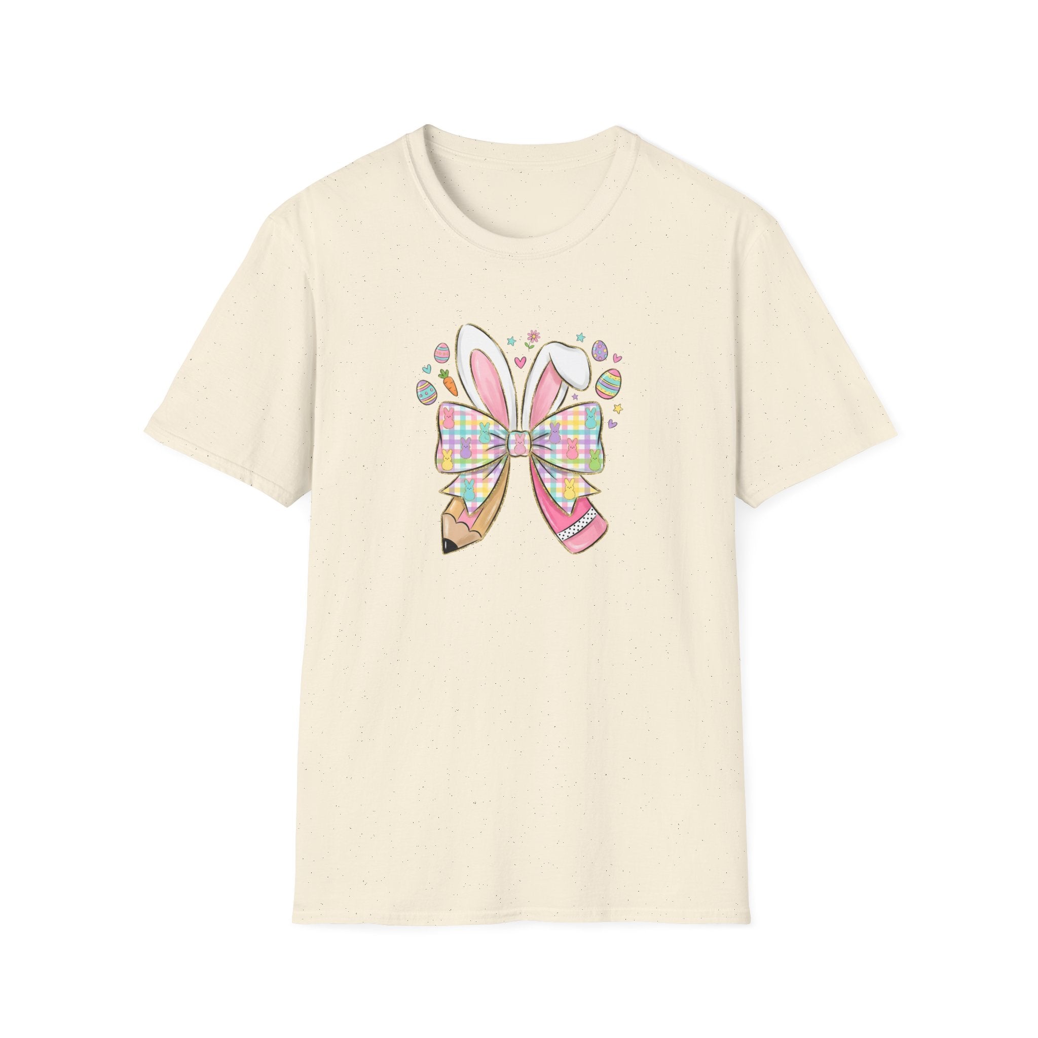 Bunny Pencil- Unisex Softstyle T-Shirt