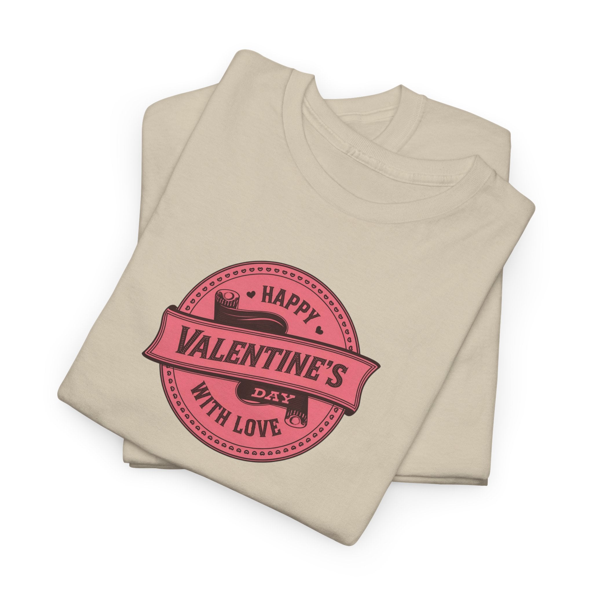 Happy Valentine's- Unisex Heavy Cotton Tee