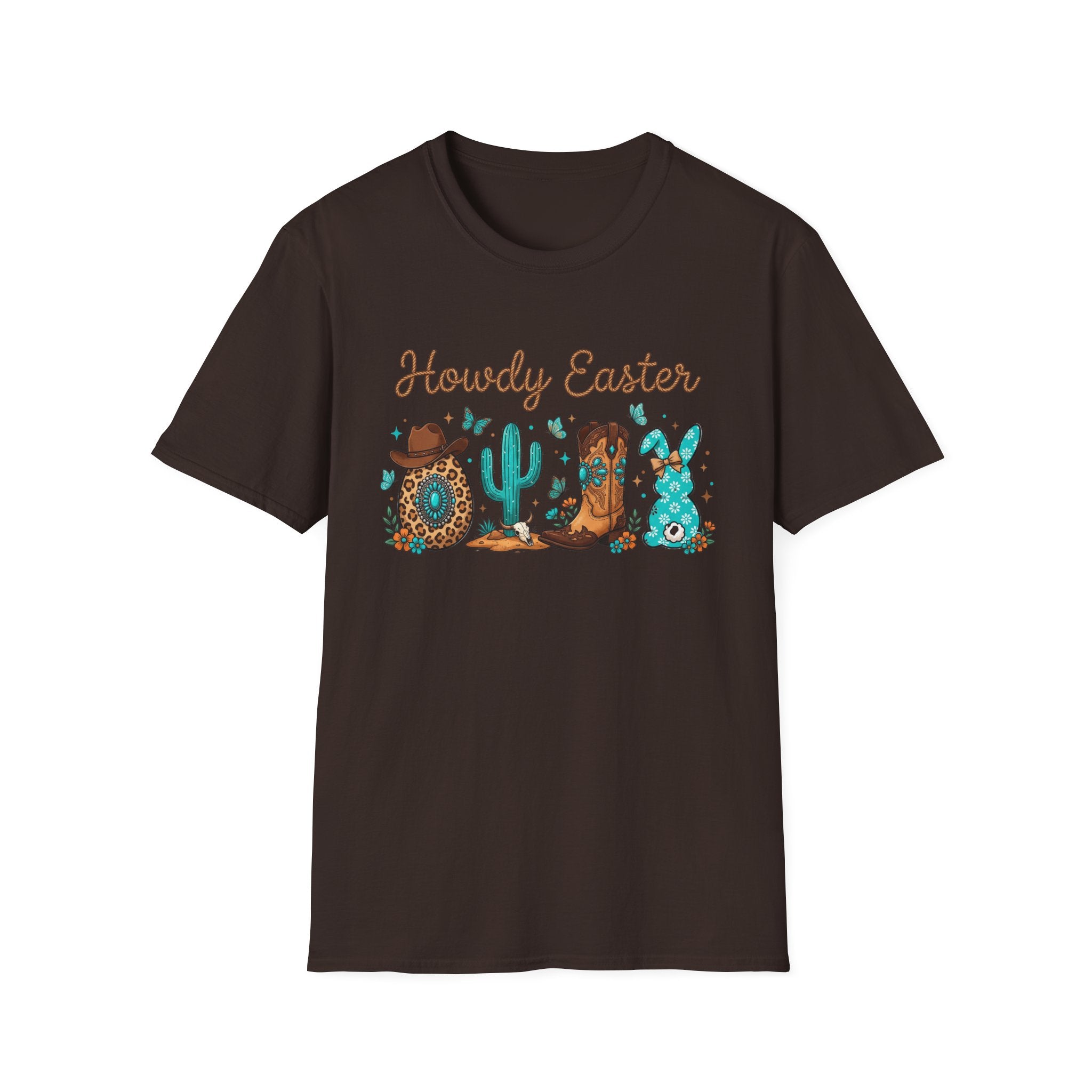Howdy Easter- Unisex Softstyle T-Shirt