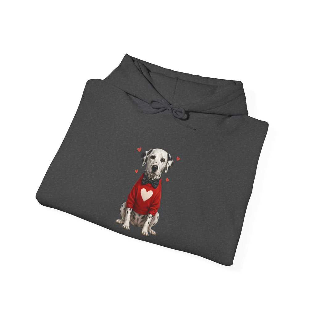 Dalmatian Bowtie- Unisex Heavy Blend™ Hooded Sweatshirt