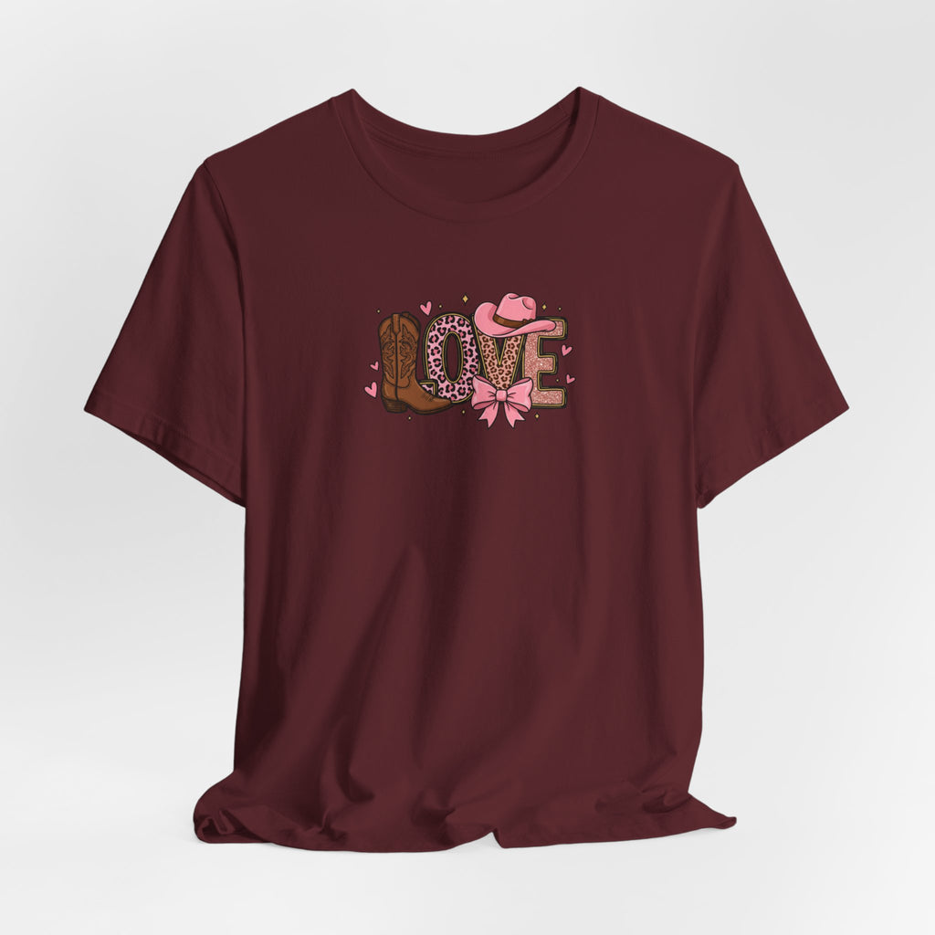 Western Love- Unisex Jersey Short Sleeve Tee