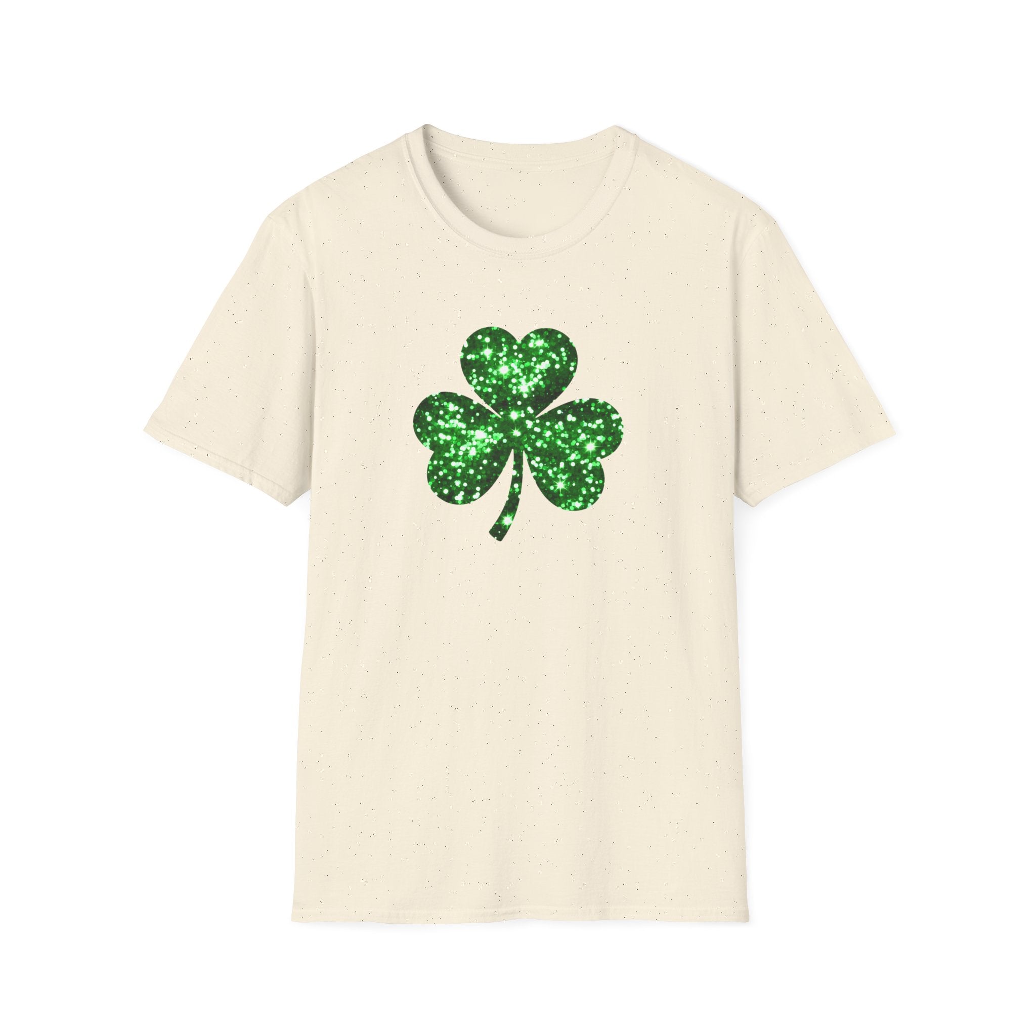 3 leaf clover- Unisex Softstyle T-Shirt