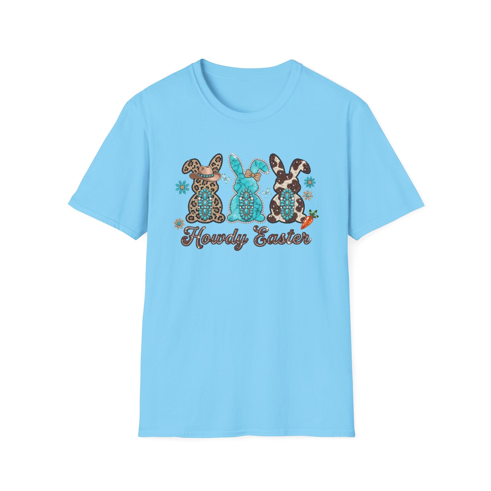 Howdy Easter- Unisex Softstyle T-Shirt