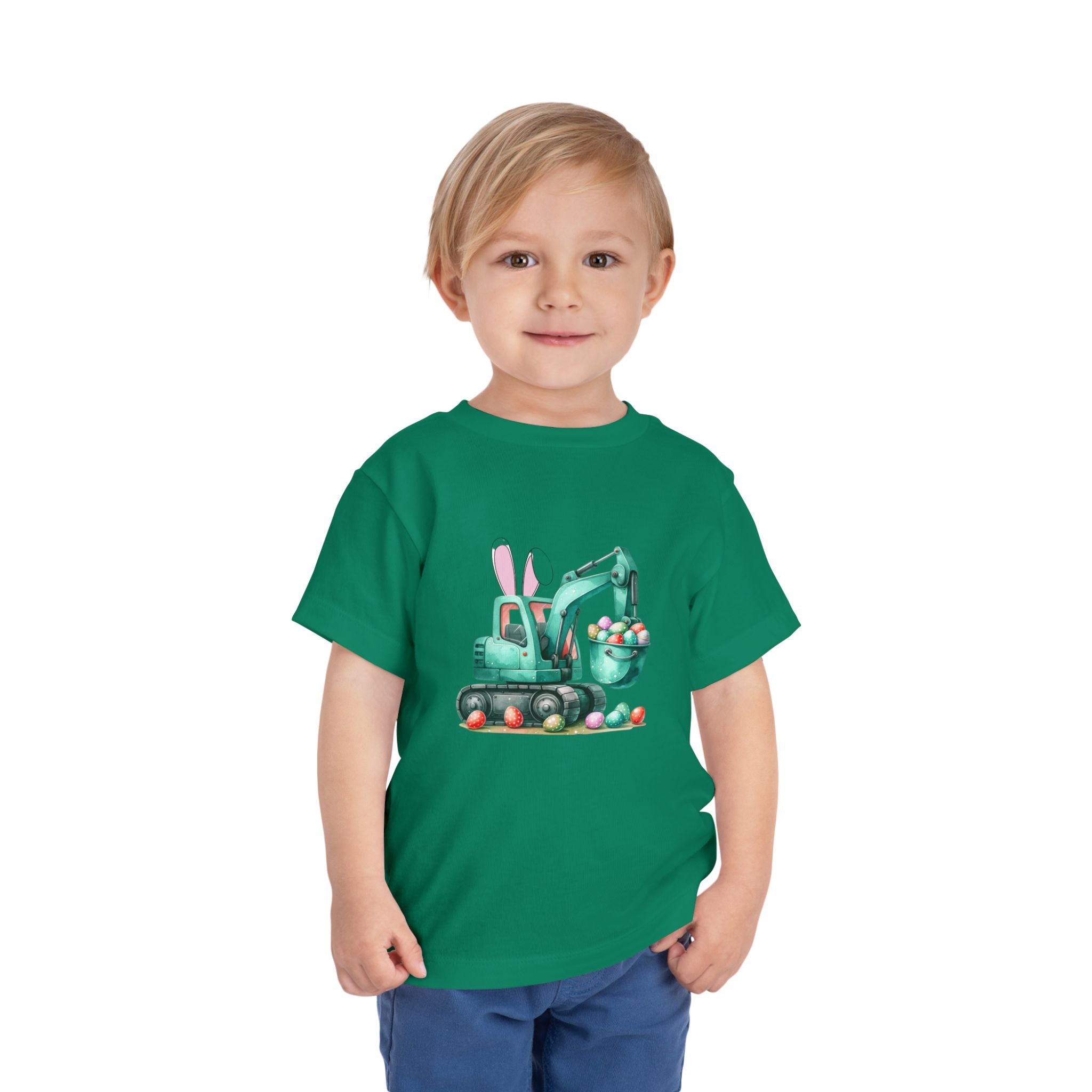 Easter Digger- Toddler Short Sleeve Tee
