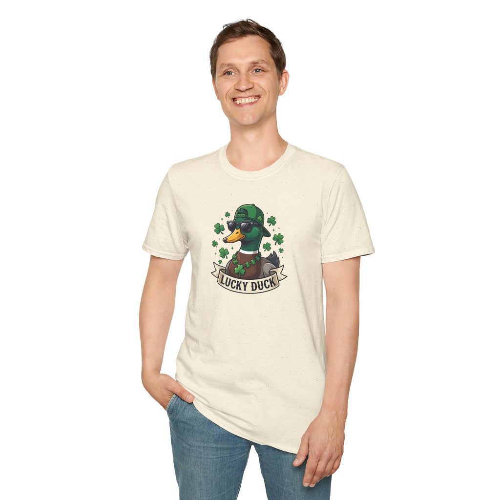 Lucky Duck- Unisex Softstyle T-Shirt