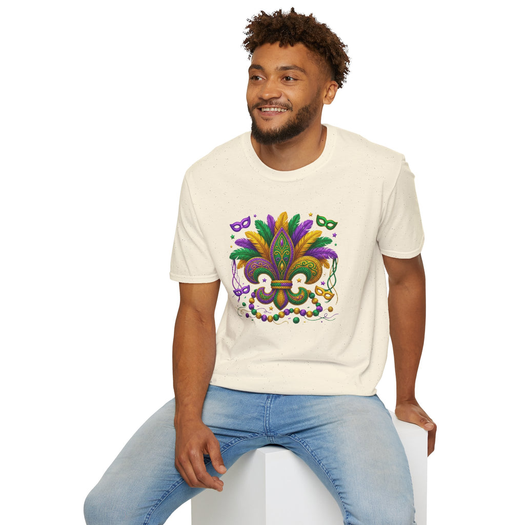 Wave the Mask- Unisex Softstyle T-Shirt