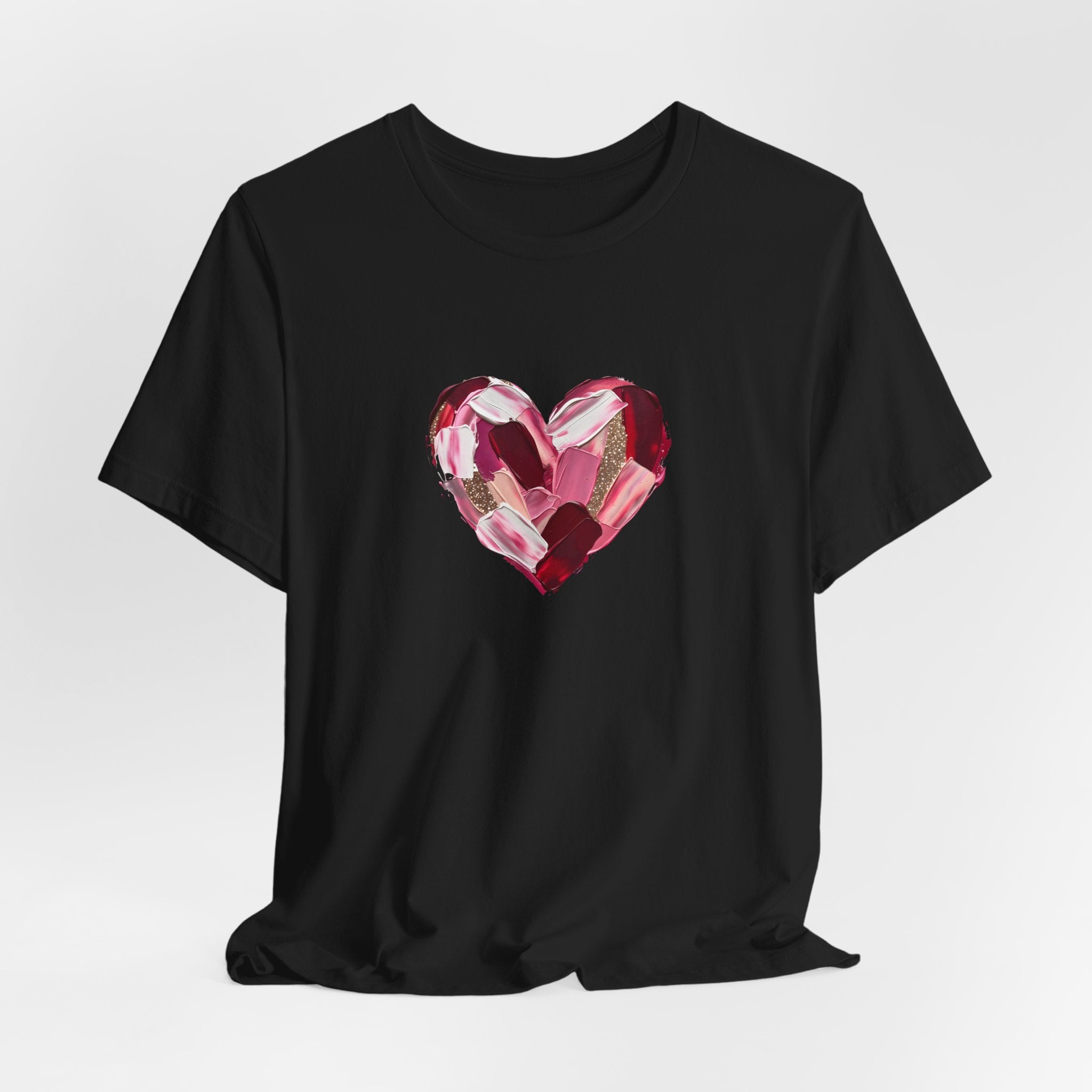 Painted Heart- Unisex Jersey Short Sleeve Tee