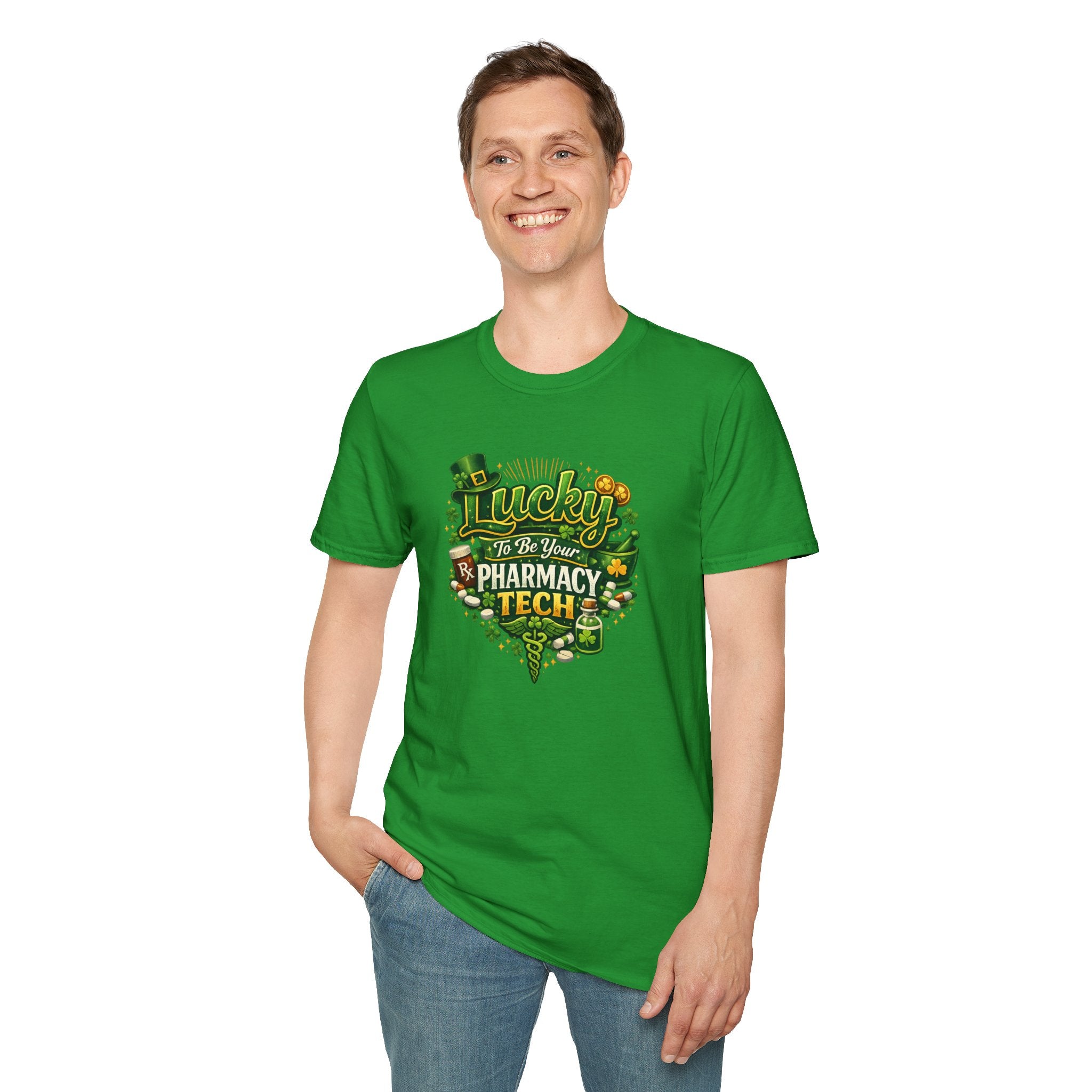 Pharmacy Tech- Unisex Softstyle T-Shirt