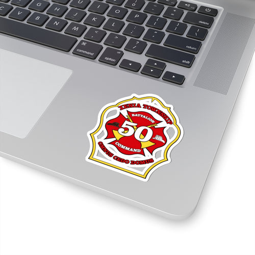 Battalion 50 Kiss-Cut Stickers