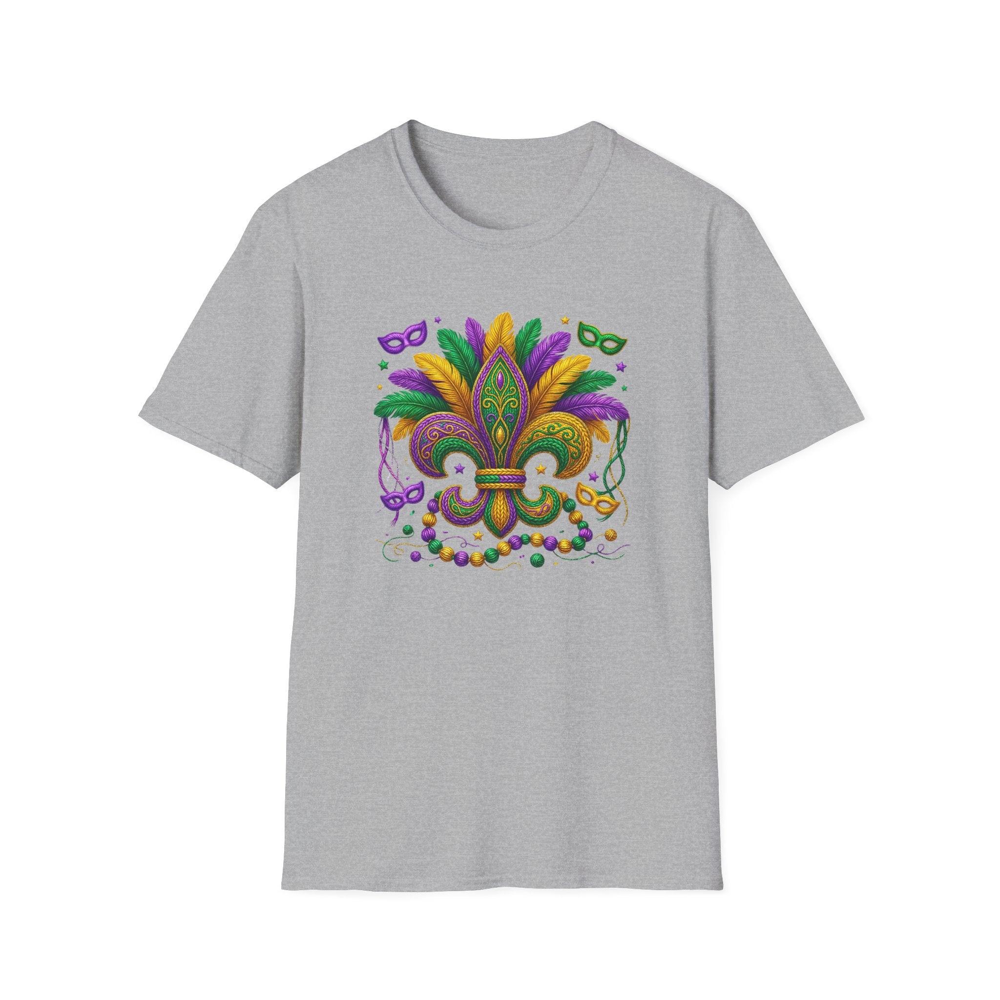 Wave the Mask- Unisex Softstyle T-Shirt
