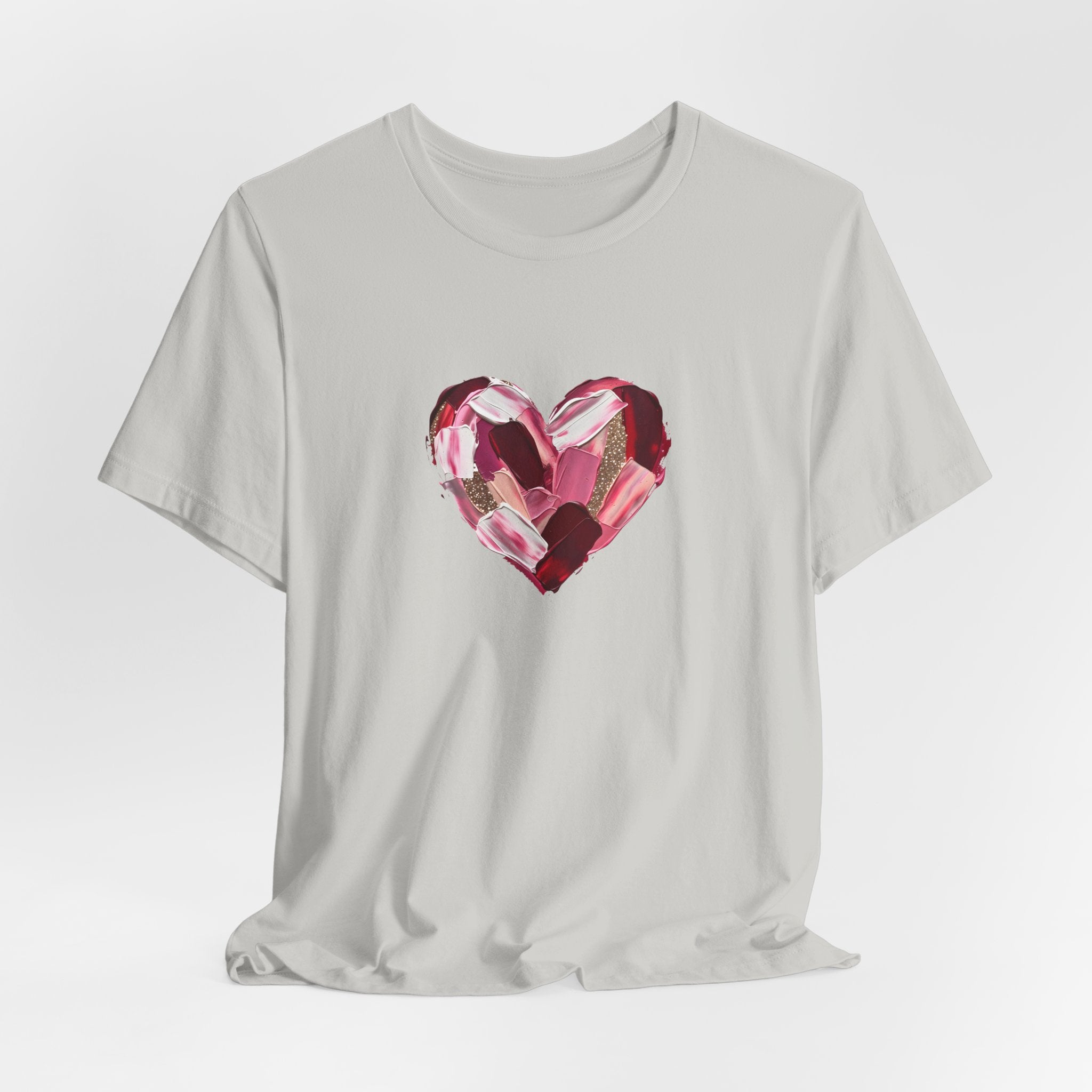 Painted Heart- Unisex Jersey Short Sleeve Tee