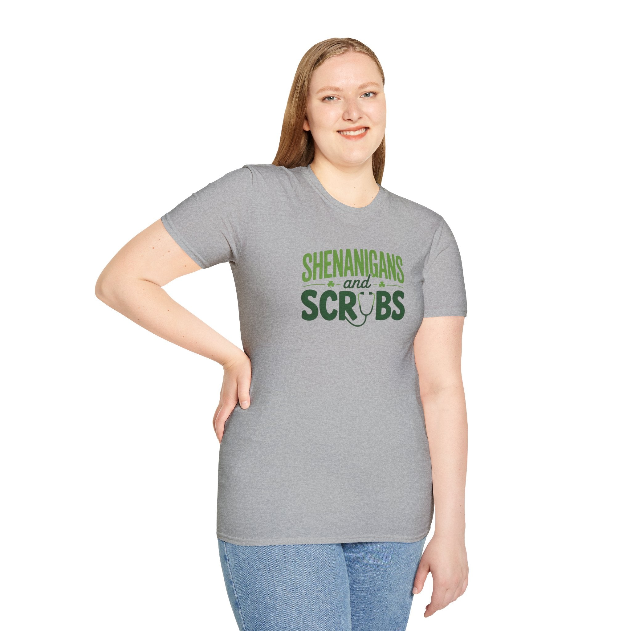 Shenanigans & Scrubs- Unisex Softstyle T-Shirt
