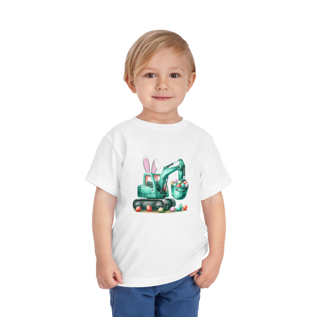 Easter Digger- Toddler Short Sleeve Tee