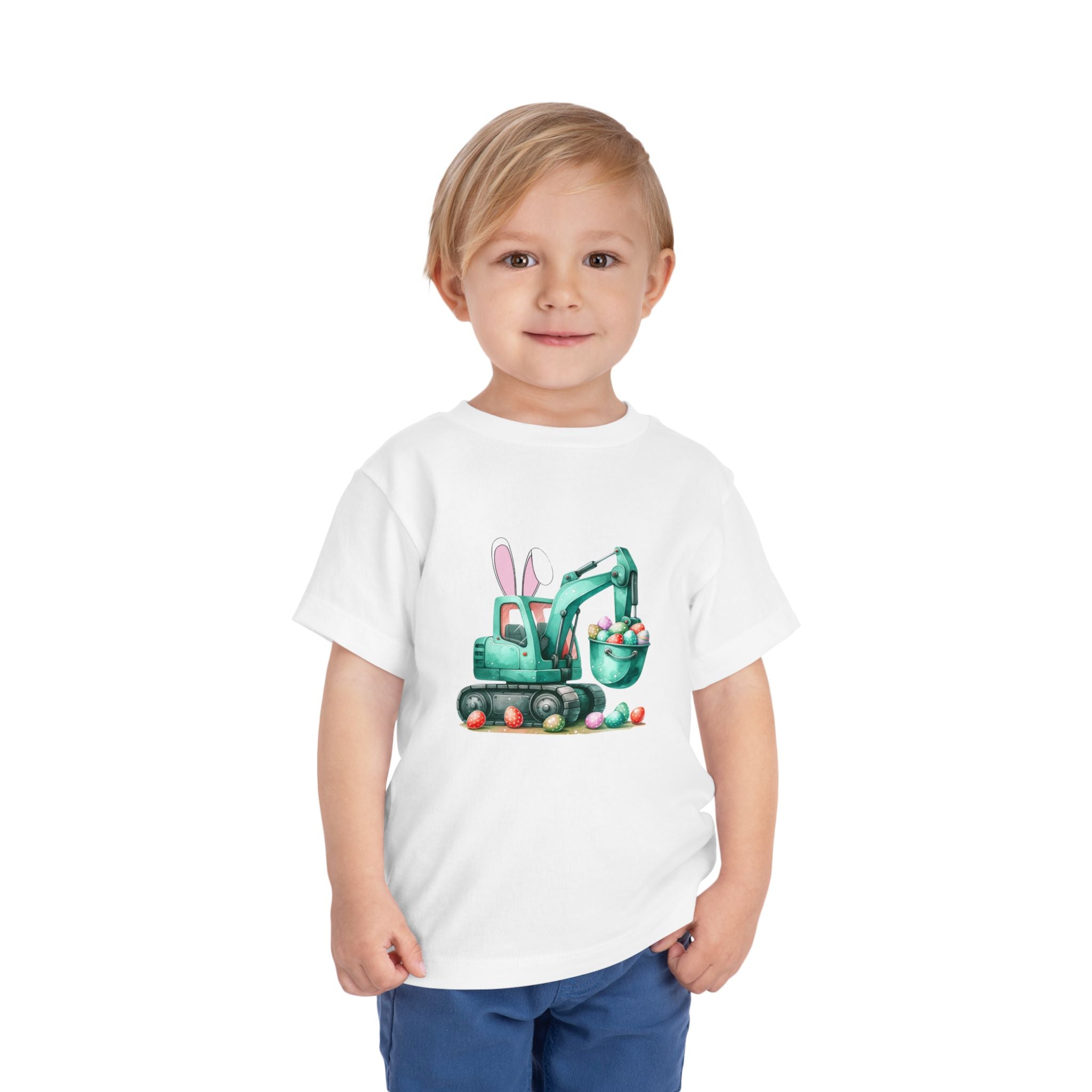 Easter Digger- Toddler Short Sleeve Tee