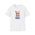 Tie Dye Bunny- Unisex Softstyle T-Shirt