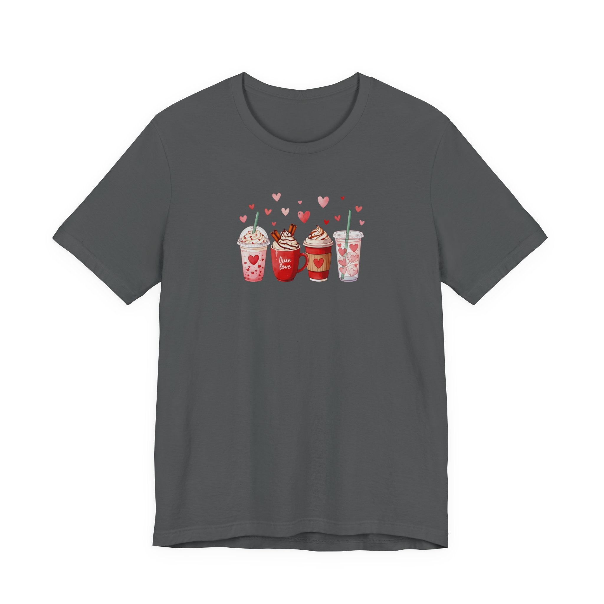 Love Of Coffee- Unisex Jersey Short Sleeve Tee