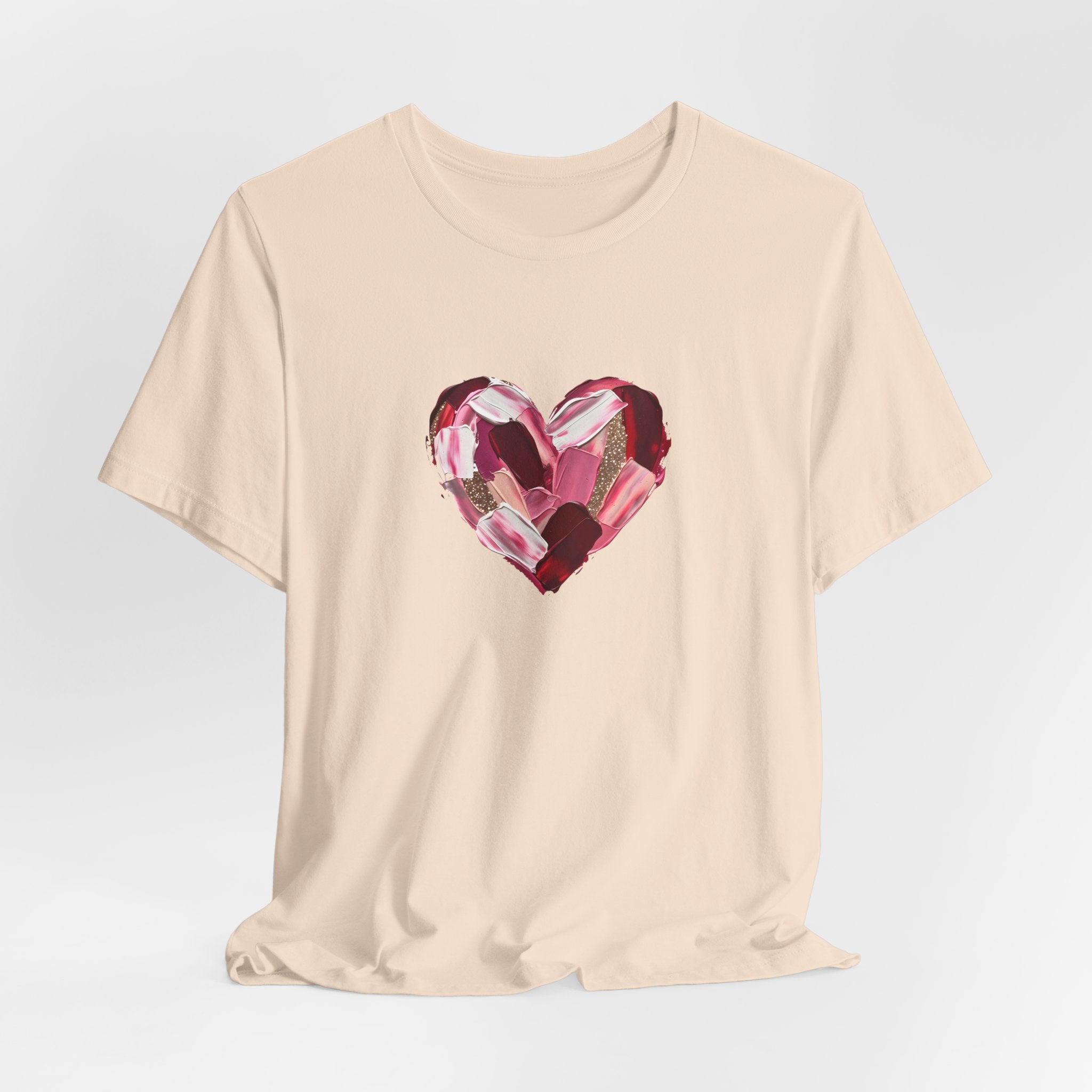 Painted Heart- Unisex Jersey Short Sleeve Tee