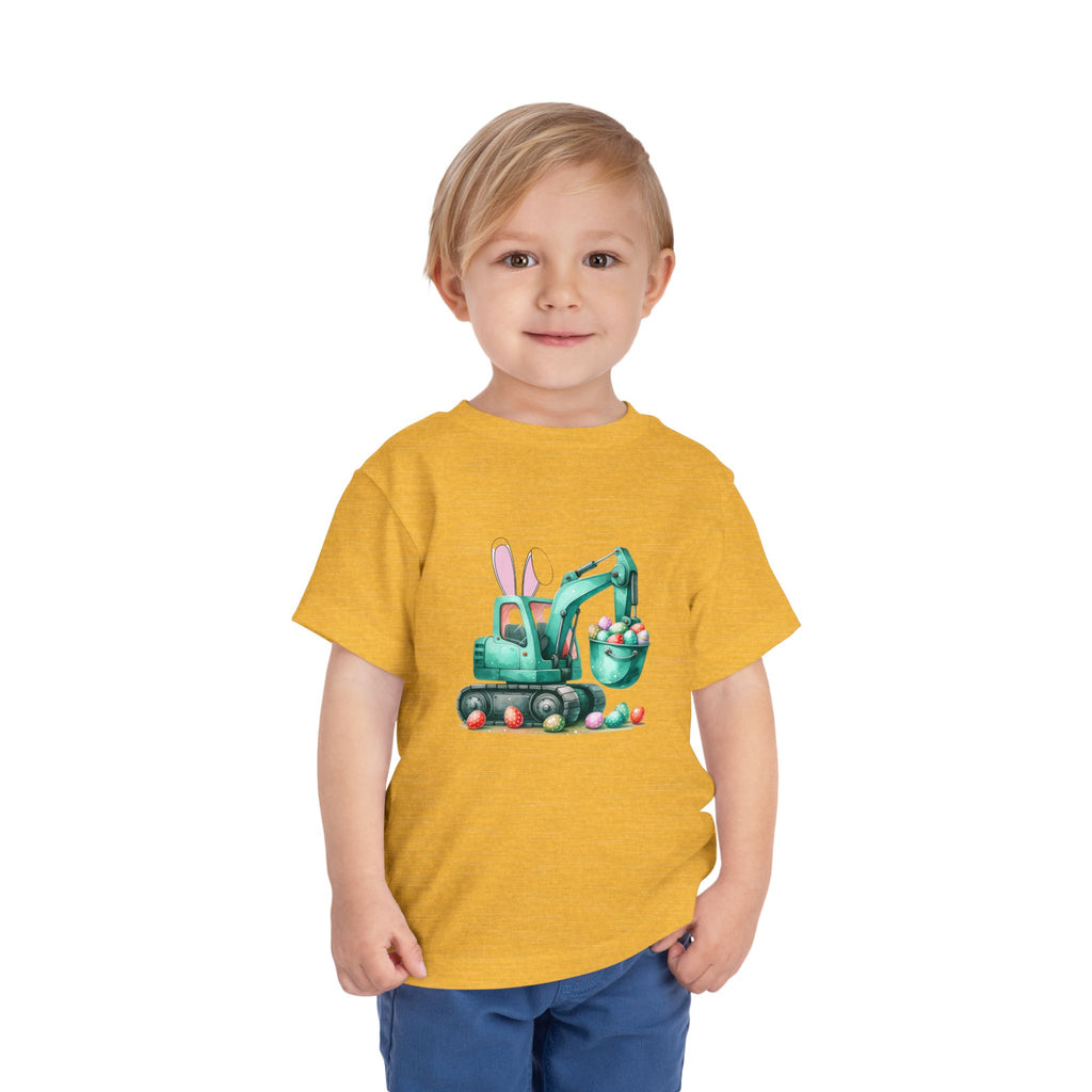 Easter Digger- Toddler Short Sleeve Tee