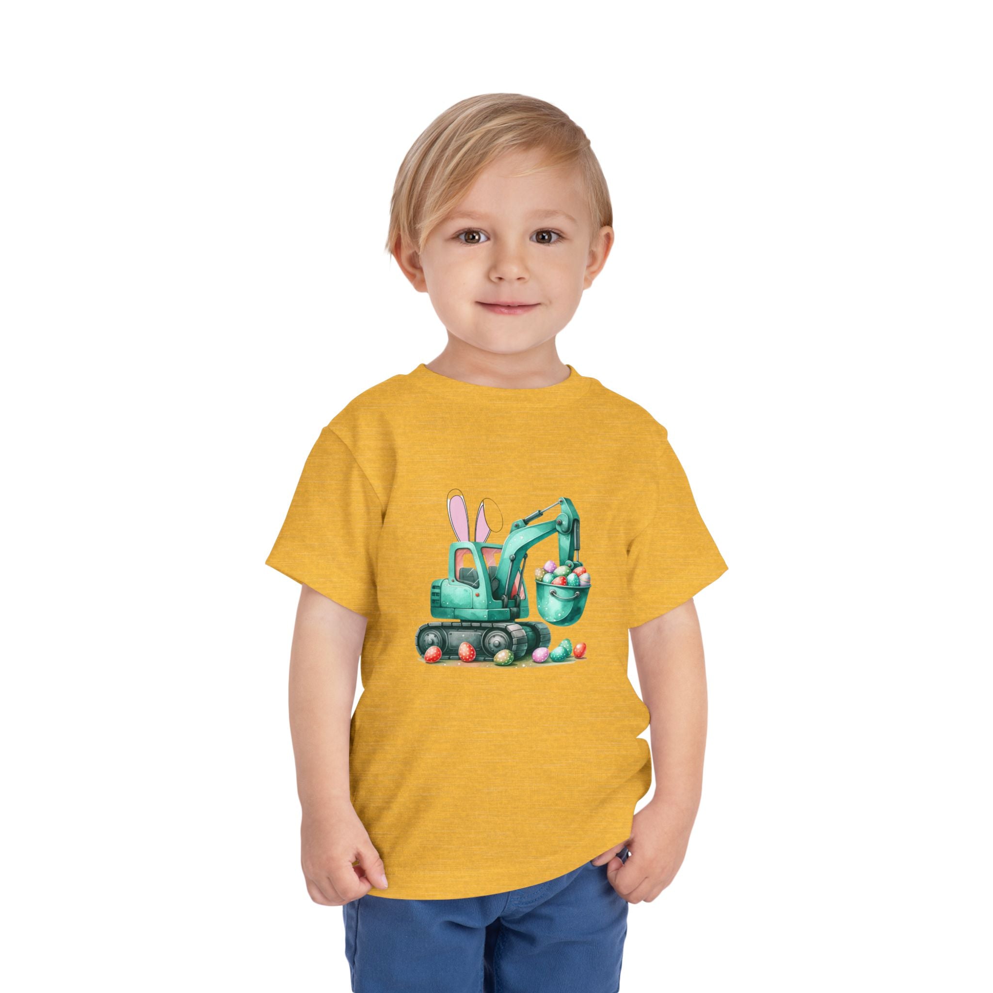 Easter Digger- Toddler Short Sleeve Tee