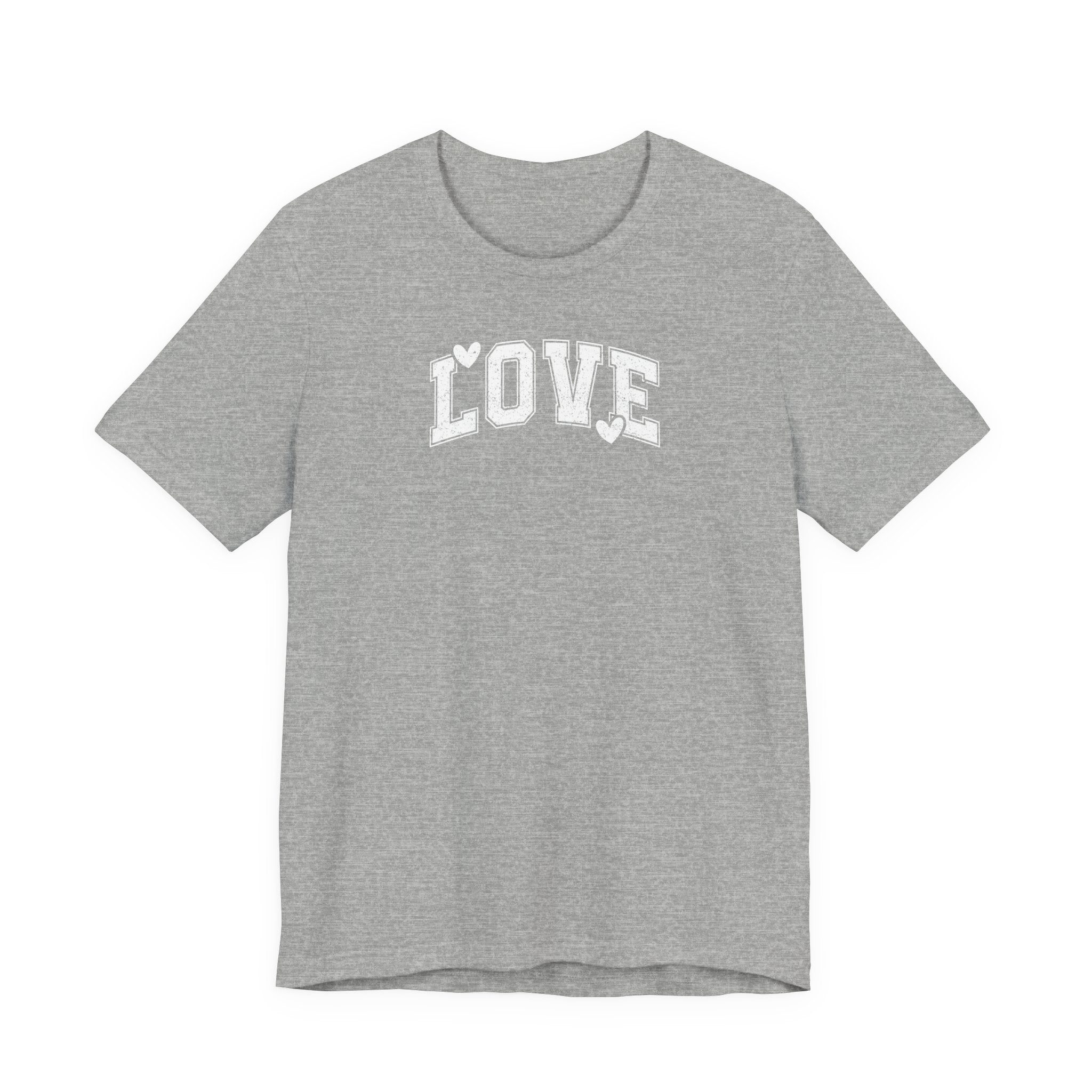 Love Love Love- Unisex Jersey Short Sleeve Tee