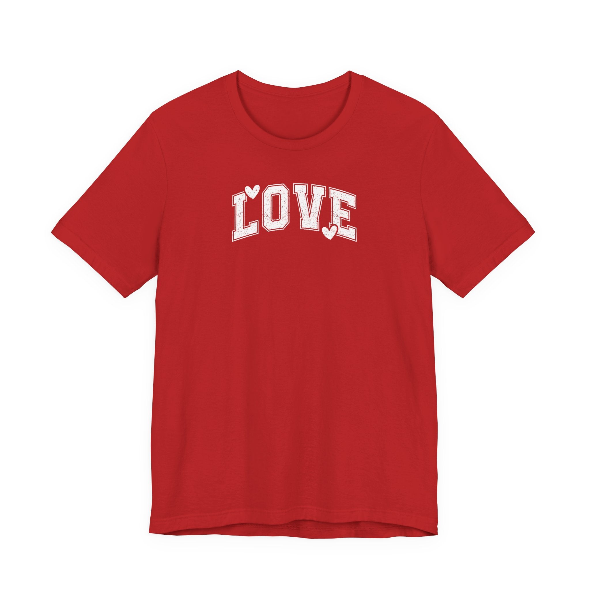 Love Love Love- Unisex Jersey Short Sleeve Tee