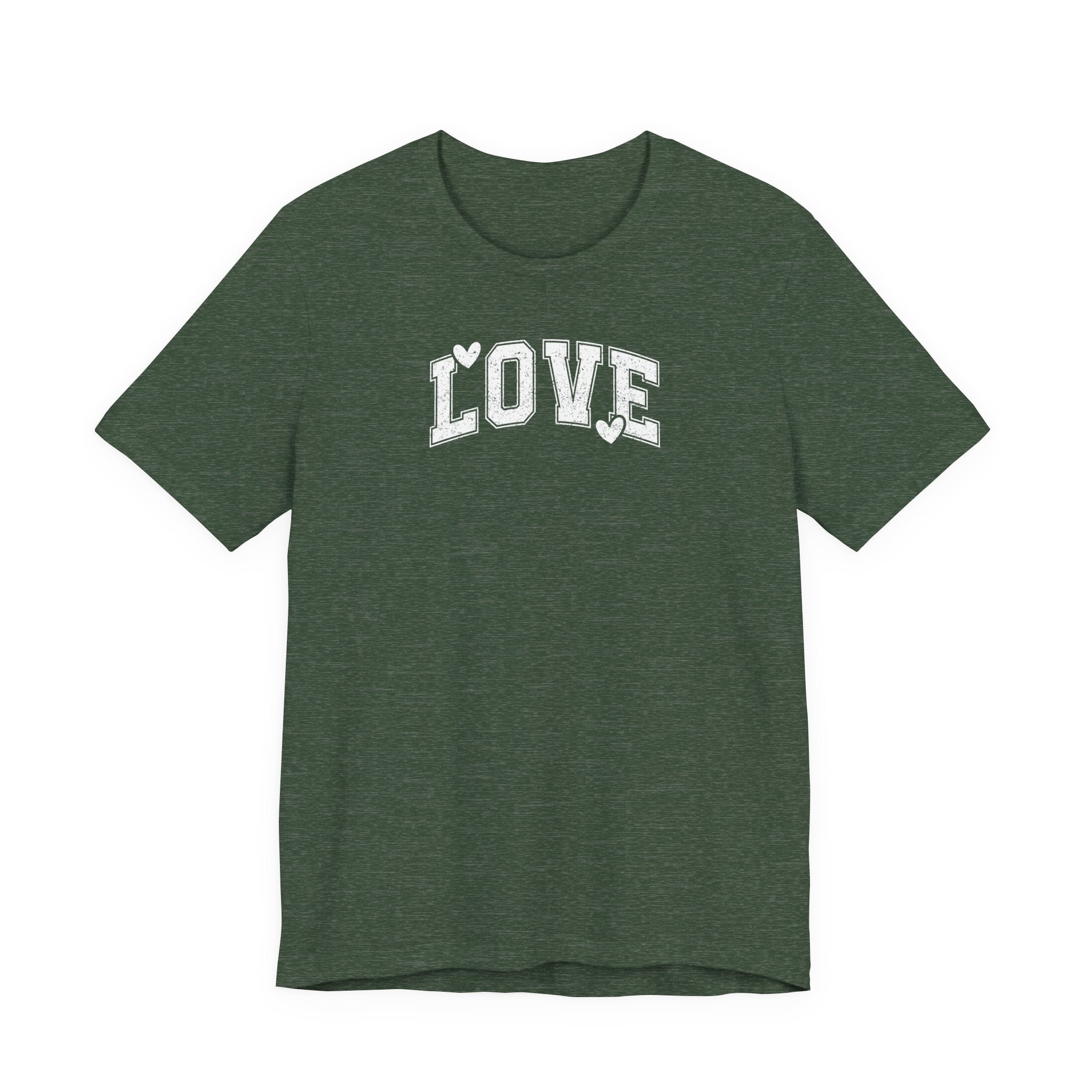 Love Love Love- Unisex Jersey Short Sleeve Tee