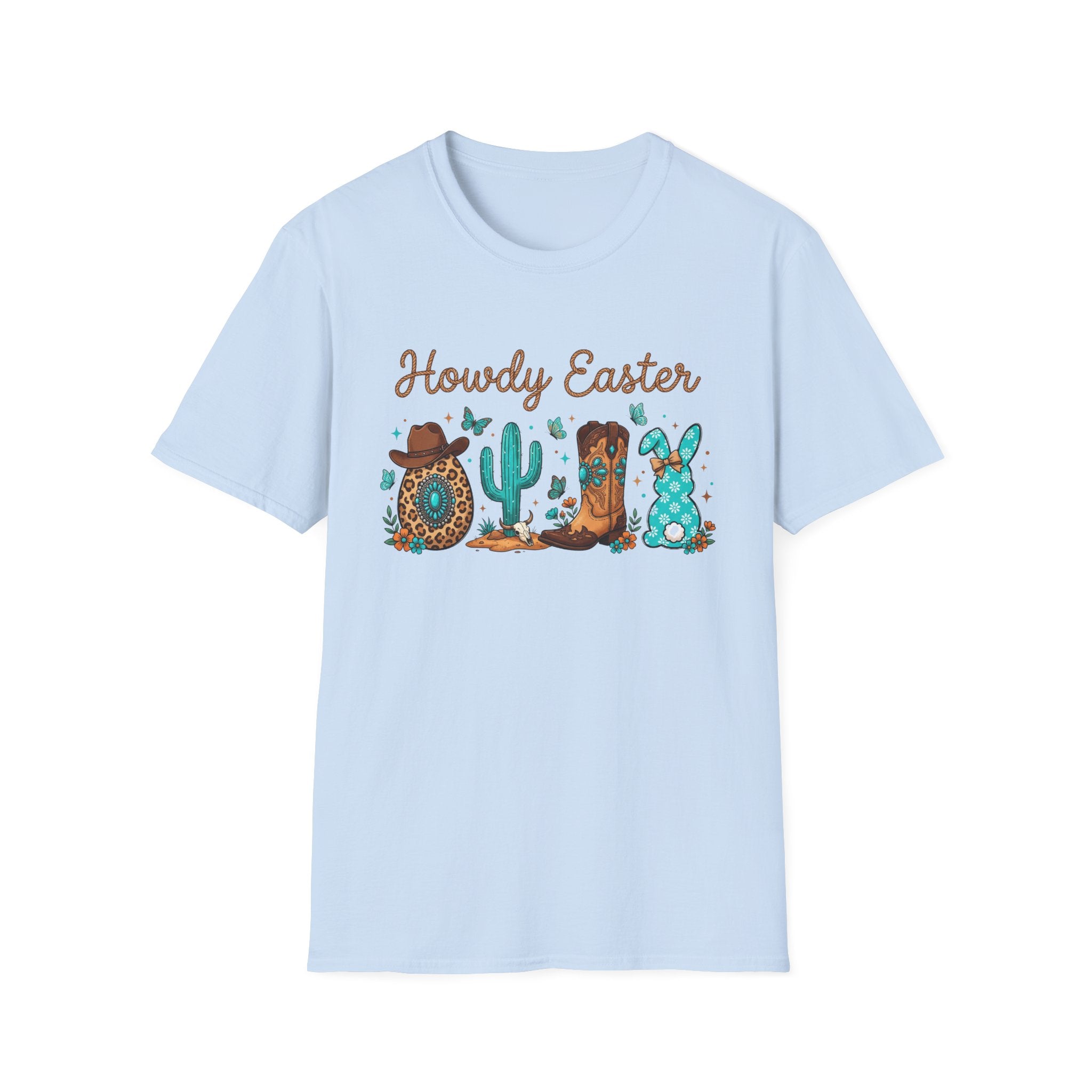 Howdy Easter- Unisex Softstyle T-Shirt