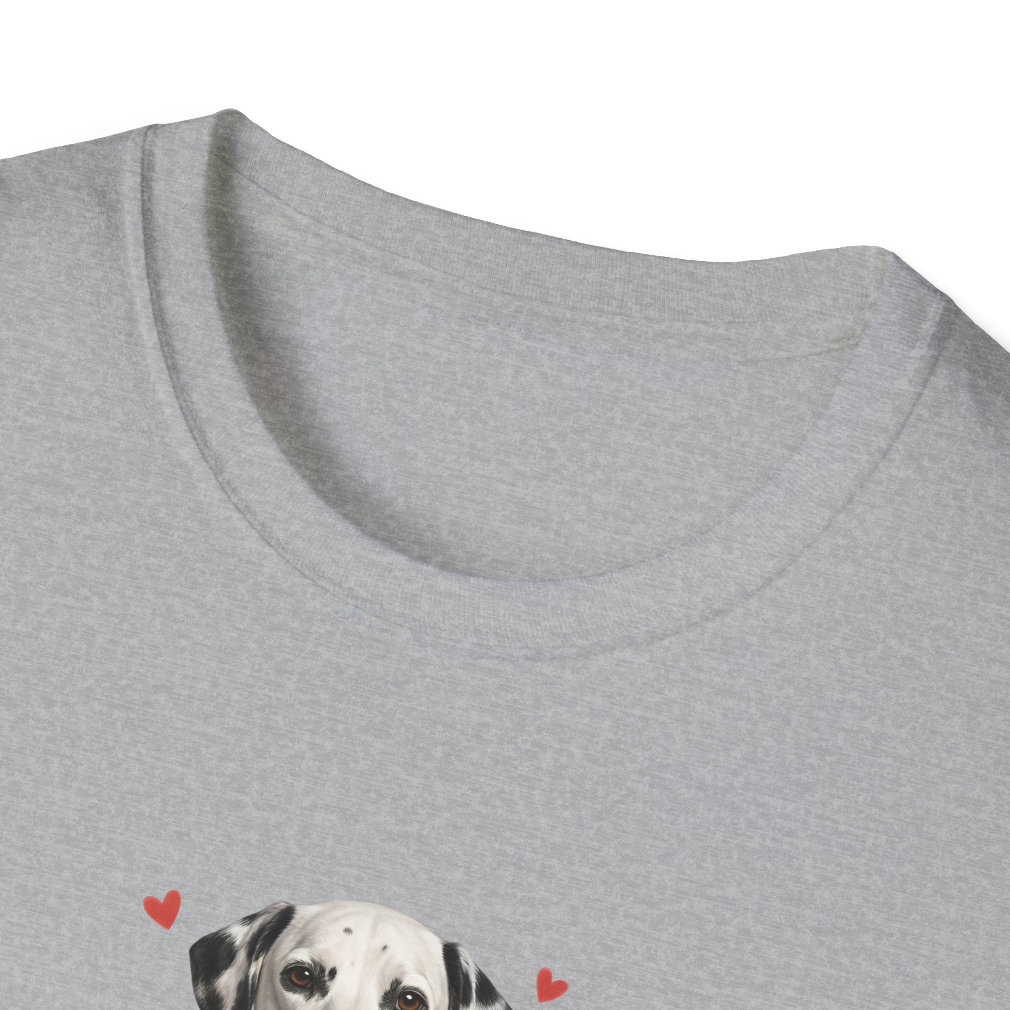 Dalmatian Bowtie- Unisex Softstyle T-Shirt