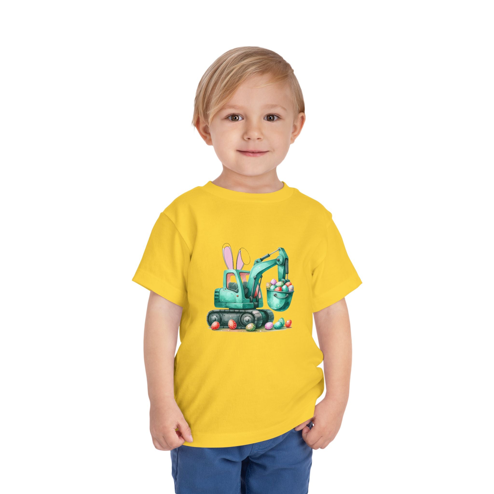 Easter Digger- Toddler Short Sleeve Tee