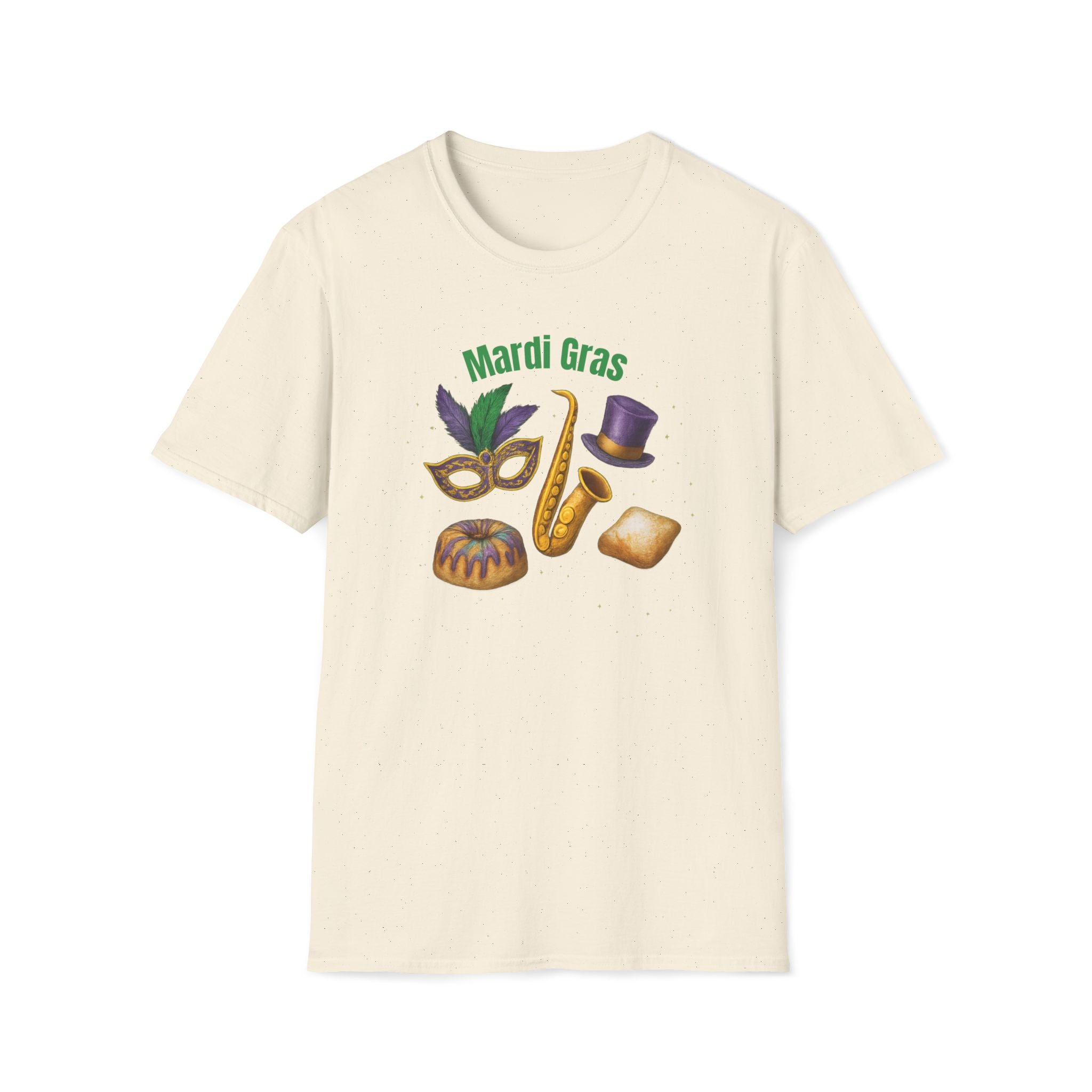 Mardi Gras Finest Items- Unisex Softstyle T-Shirt