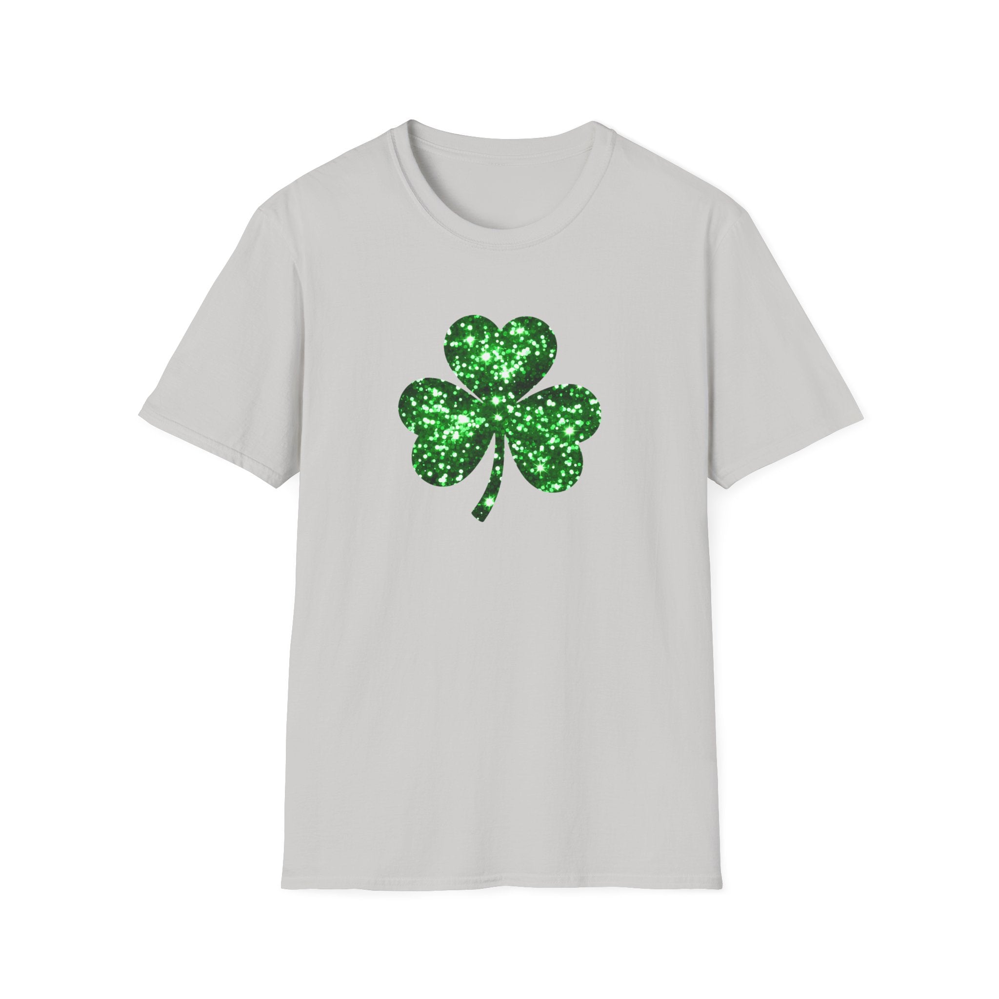 3 leaf clover- Unisex Softstyle T-Shirt