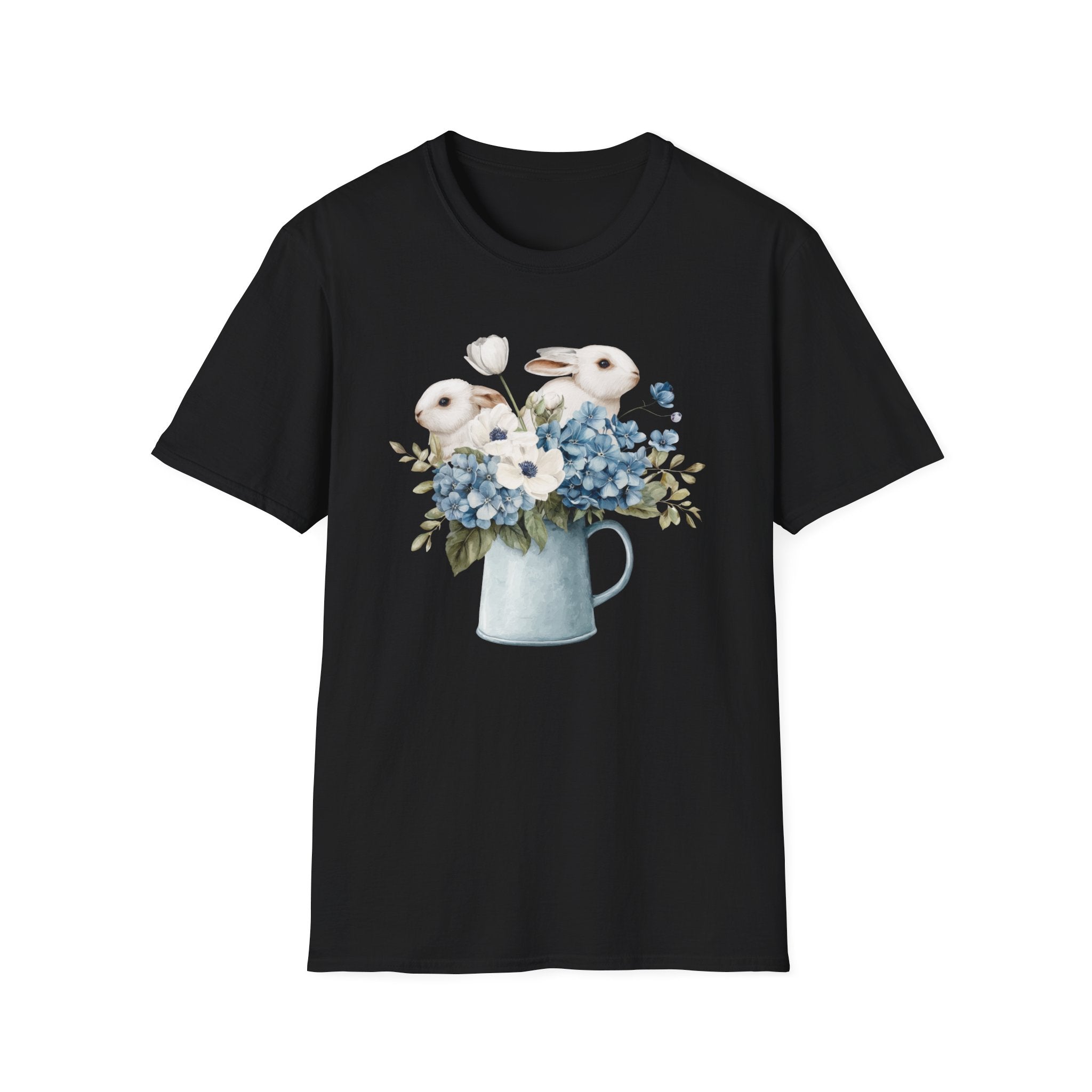 Pitcher of Bunnies- Unisex Softstyle T-Shirt